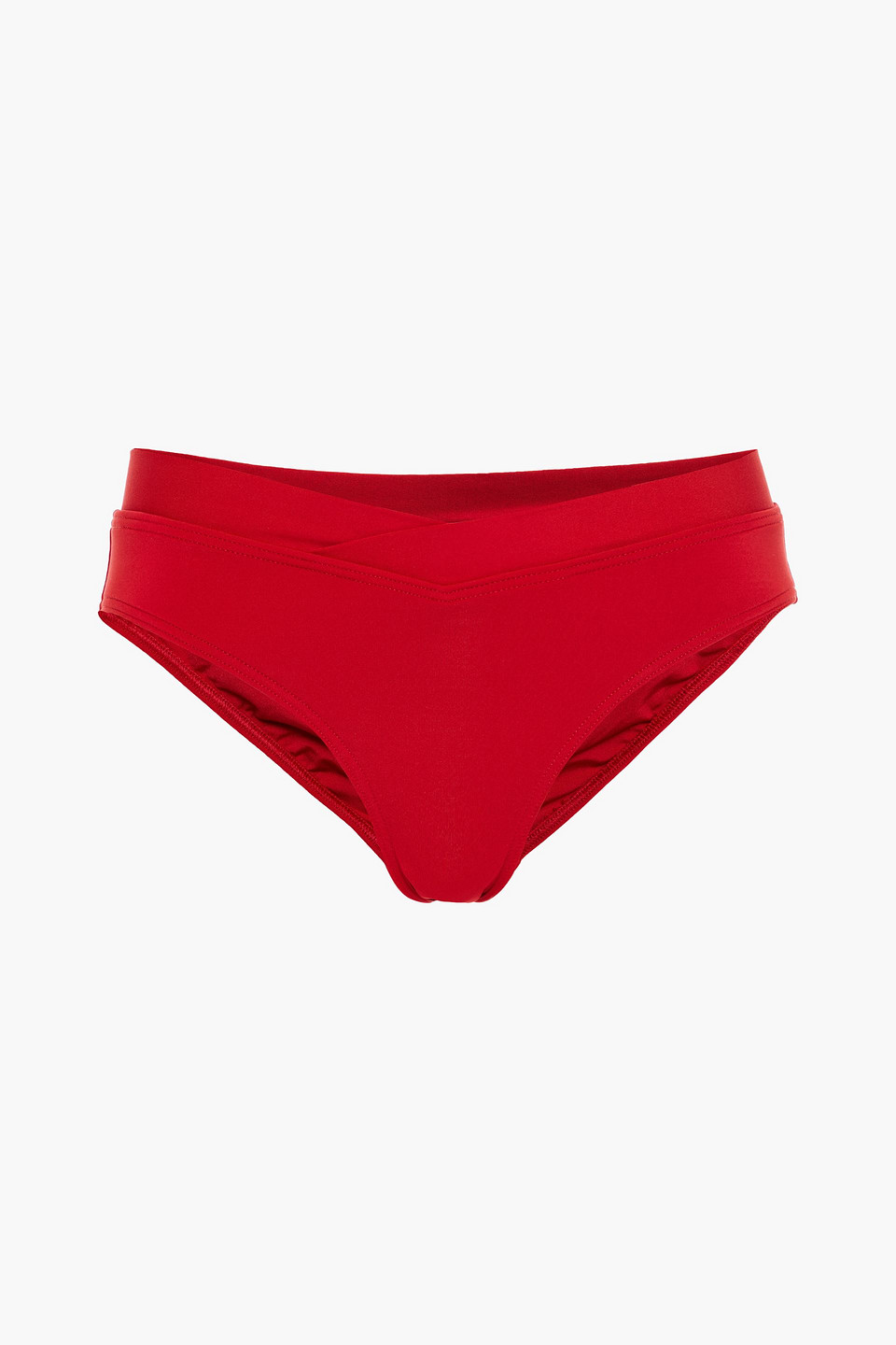 Jets Australia By Jessika Allen Woman Jetset Low-rise Bikini Briefs Crimson Size 14