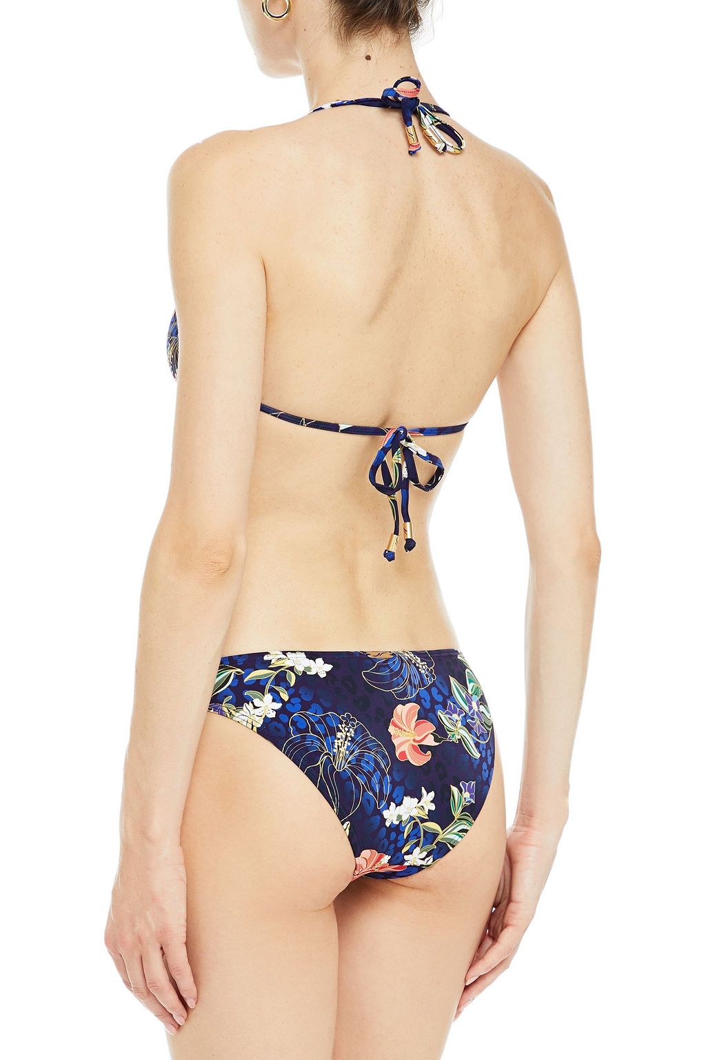 JETS AUSTRALIA BY JESSIKA ALLEN Floral-print triangle bikini top