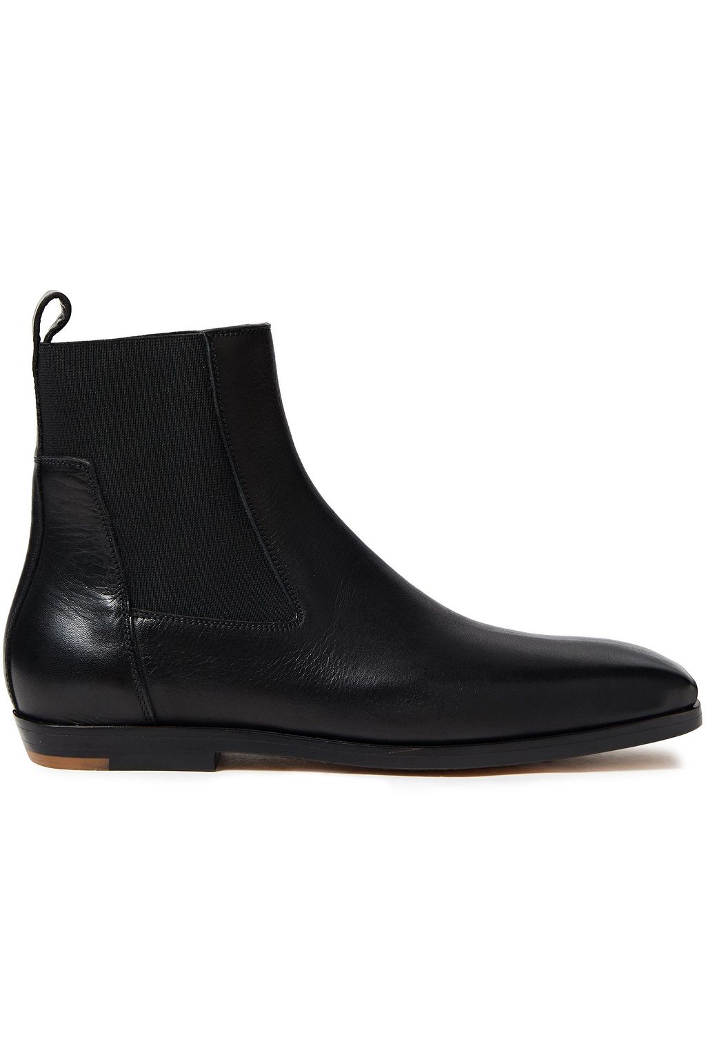 sale black leather ankle boots