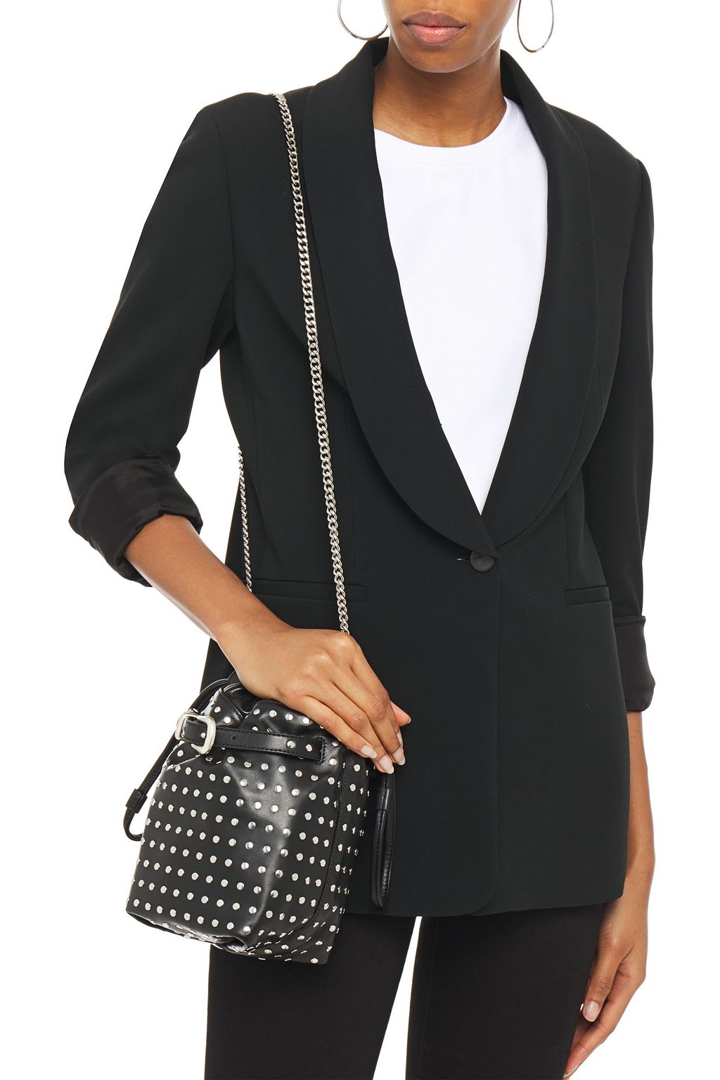 IRO Belty studded leather bucket bag
