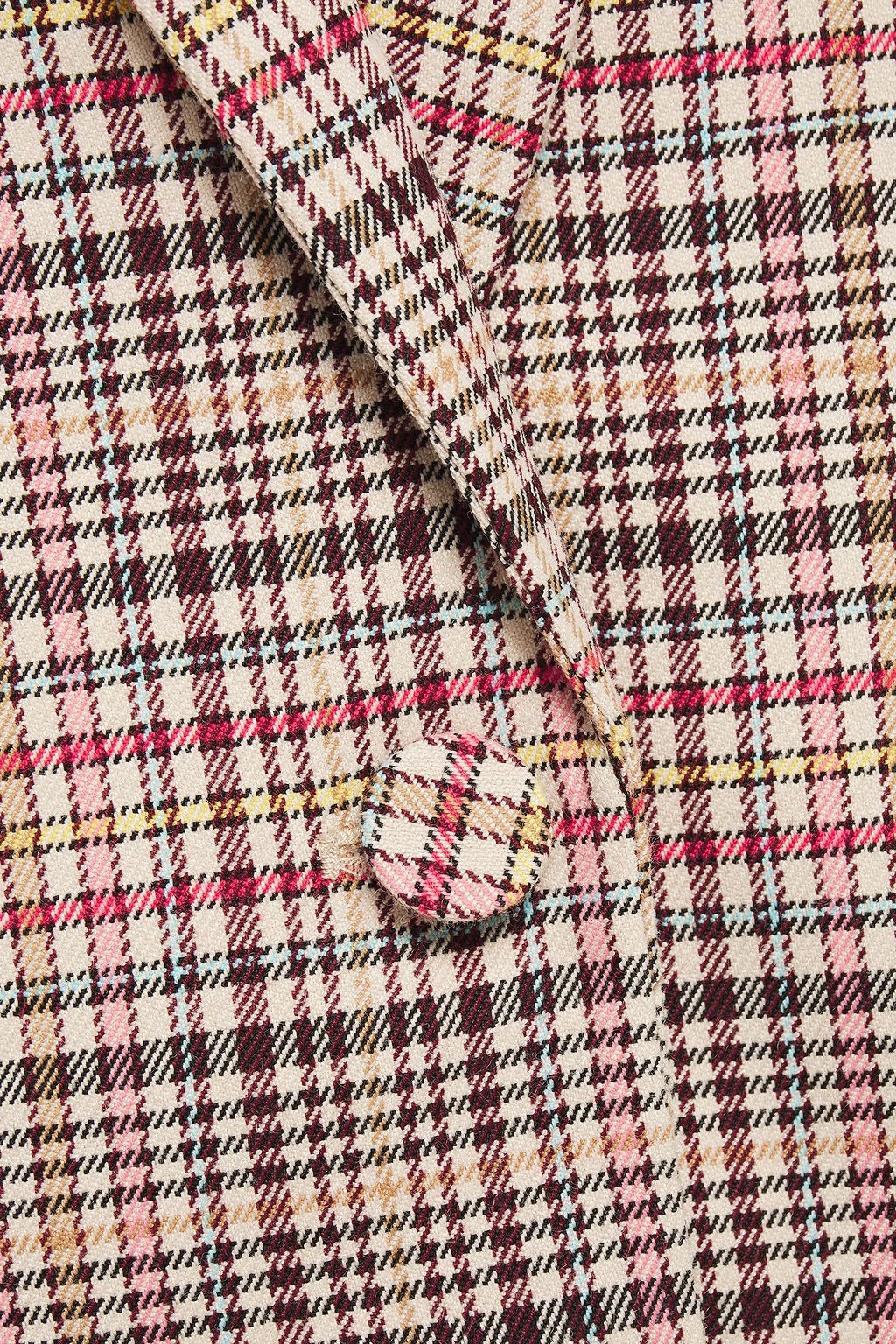CLAUDIE PIERLOT Vanite checked jacquard blazer