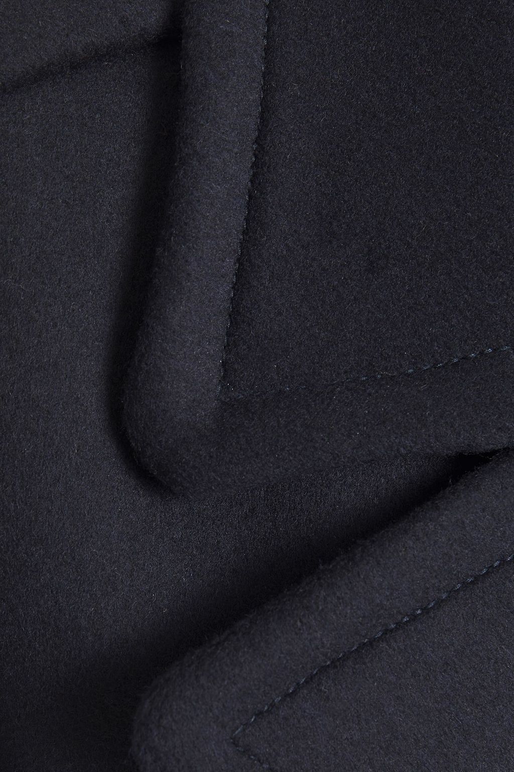 CLAUDIE PIERLOT Double-breasted wool-blend felt coat