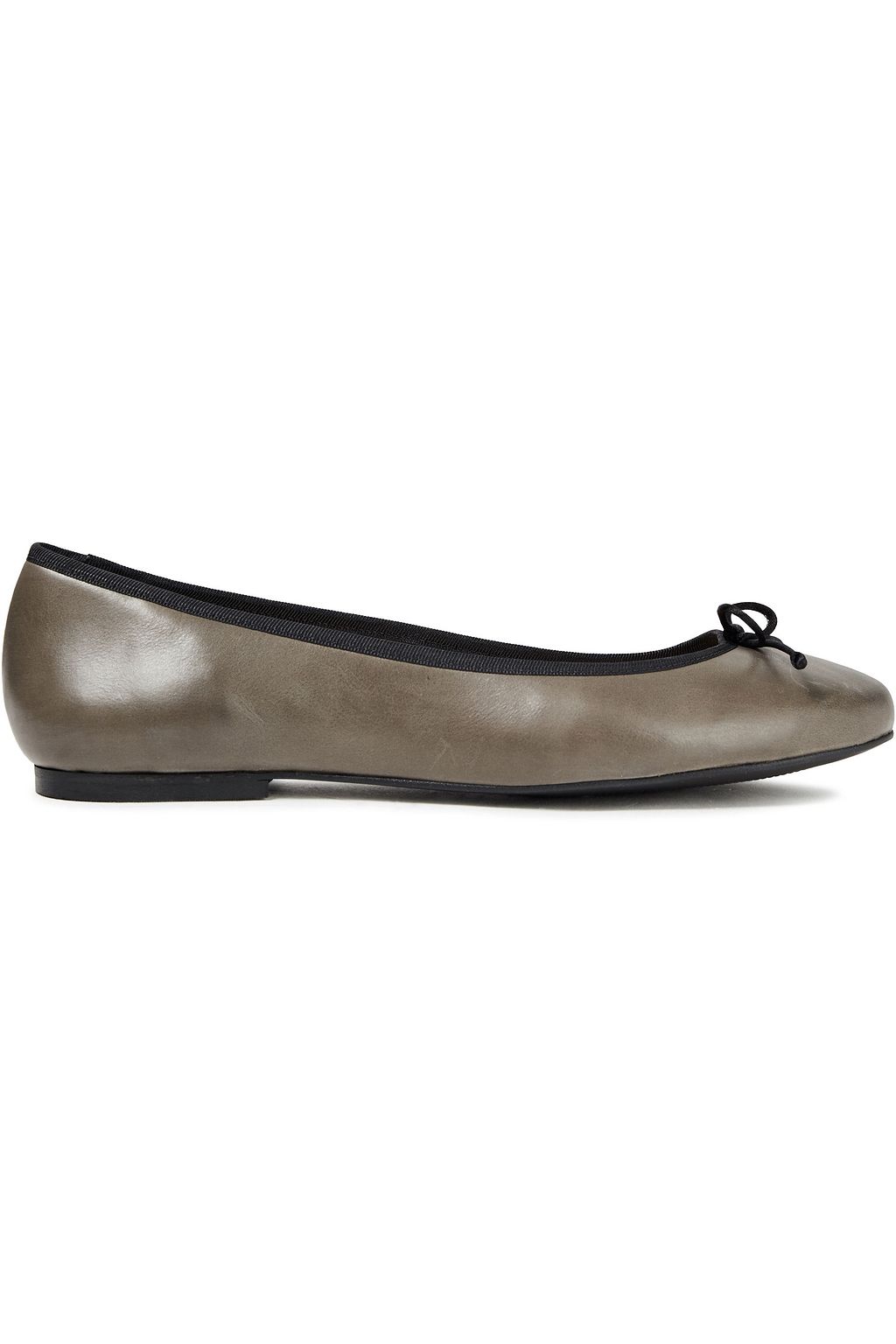 dark grey ballet flats