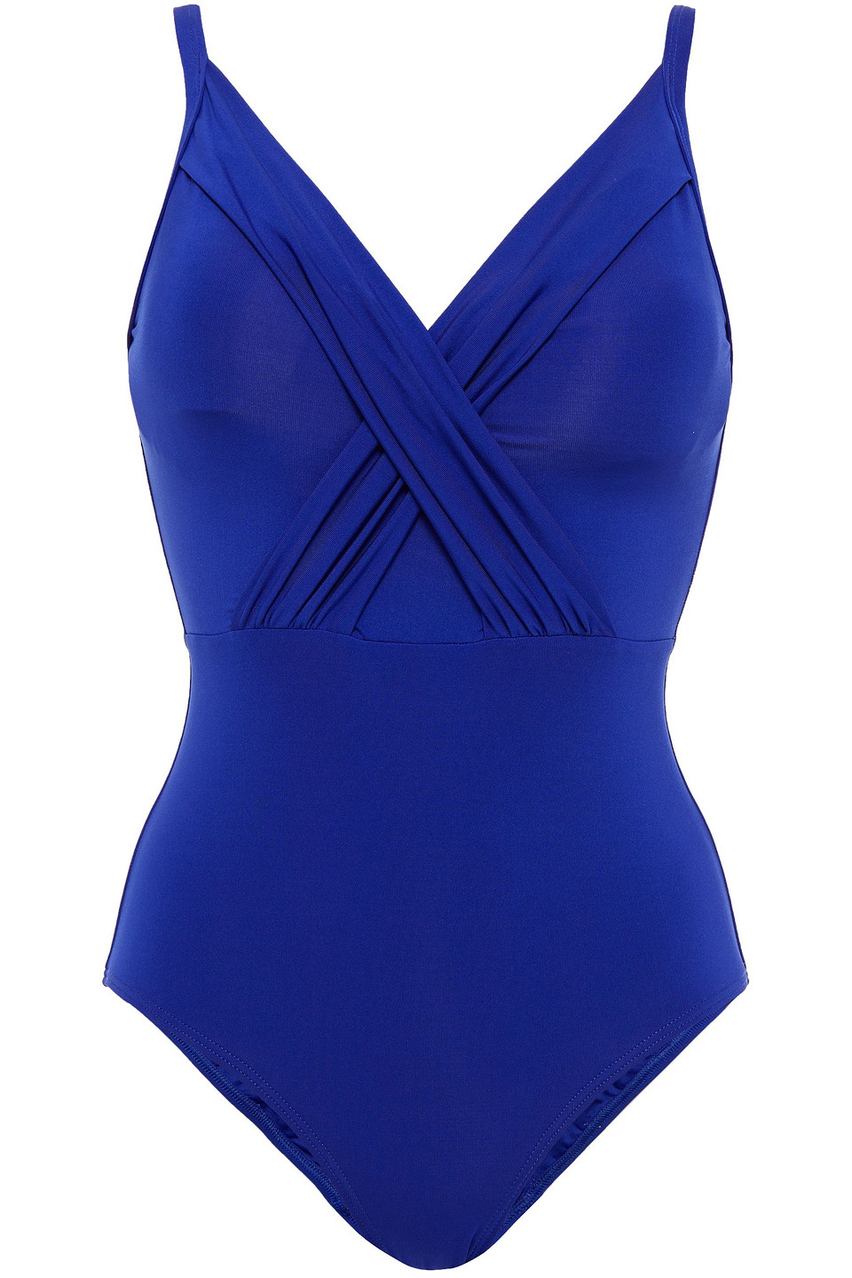 Jets Australia By Jessika Allen Woman Jetset Crossover Swimsuit Royal Blue Size 10