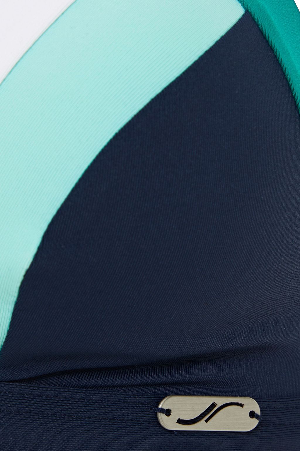 JETS AUSTRALIA BY JESSIKA ALLEN Revolve color-block triangle bikini top