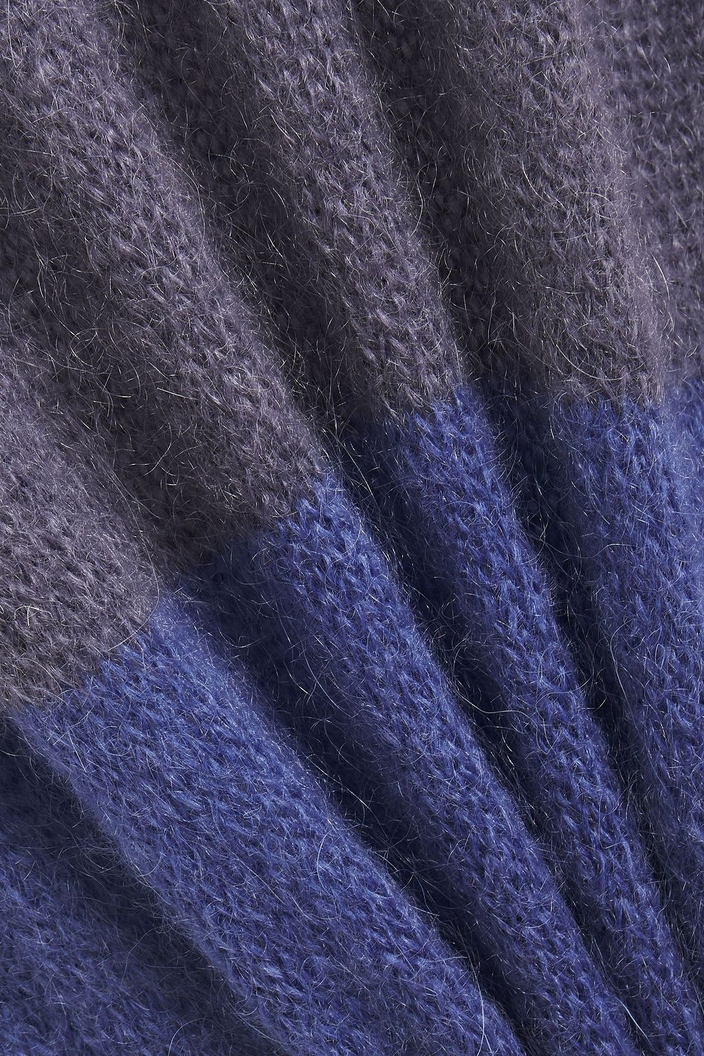 IRO Elkins striped mohair-blend sweater