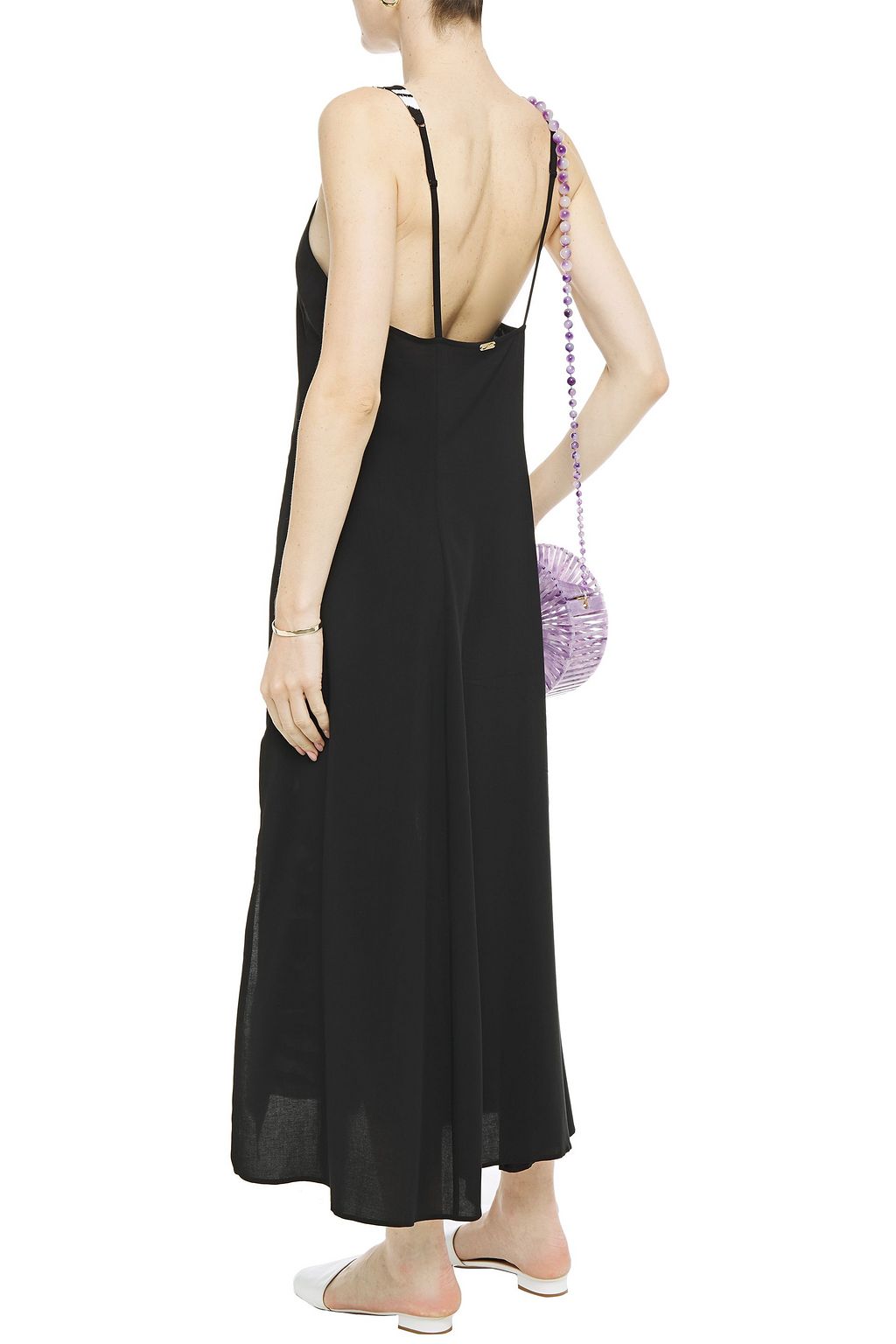 JETS AUSTRALIA BY JESSIKA ALLEN Zebra-print voile maxi dress