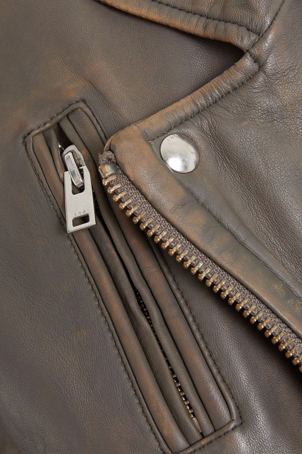 IRO Han leather biker jacket