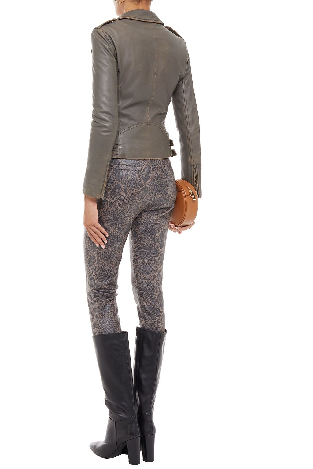 IRO Han leather biker jacket