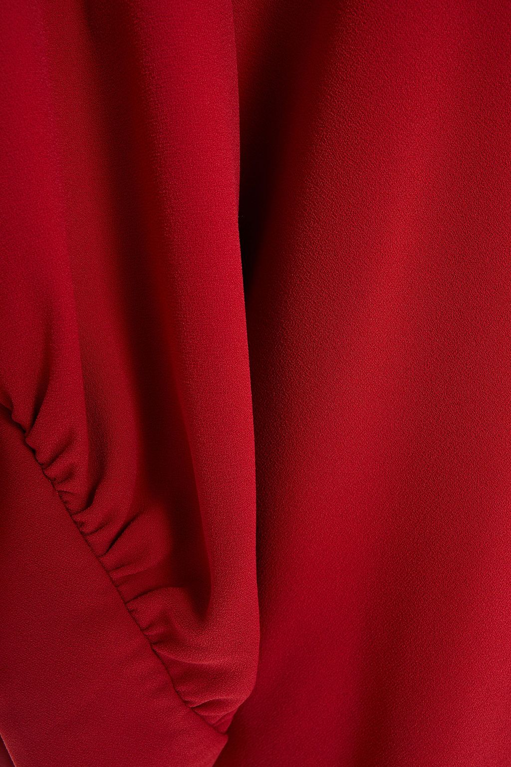 IRO Cachica gathered crepe top
