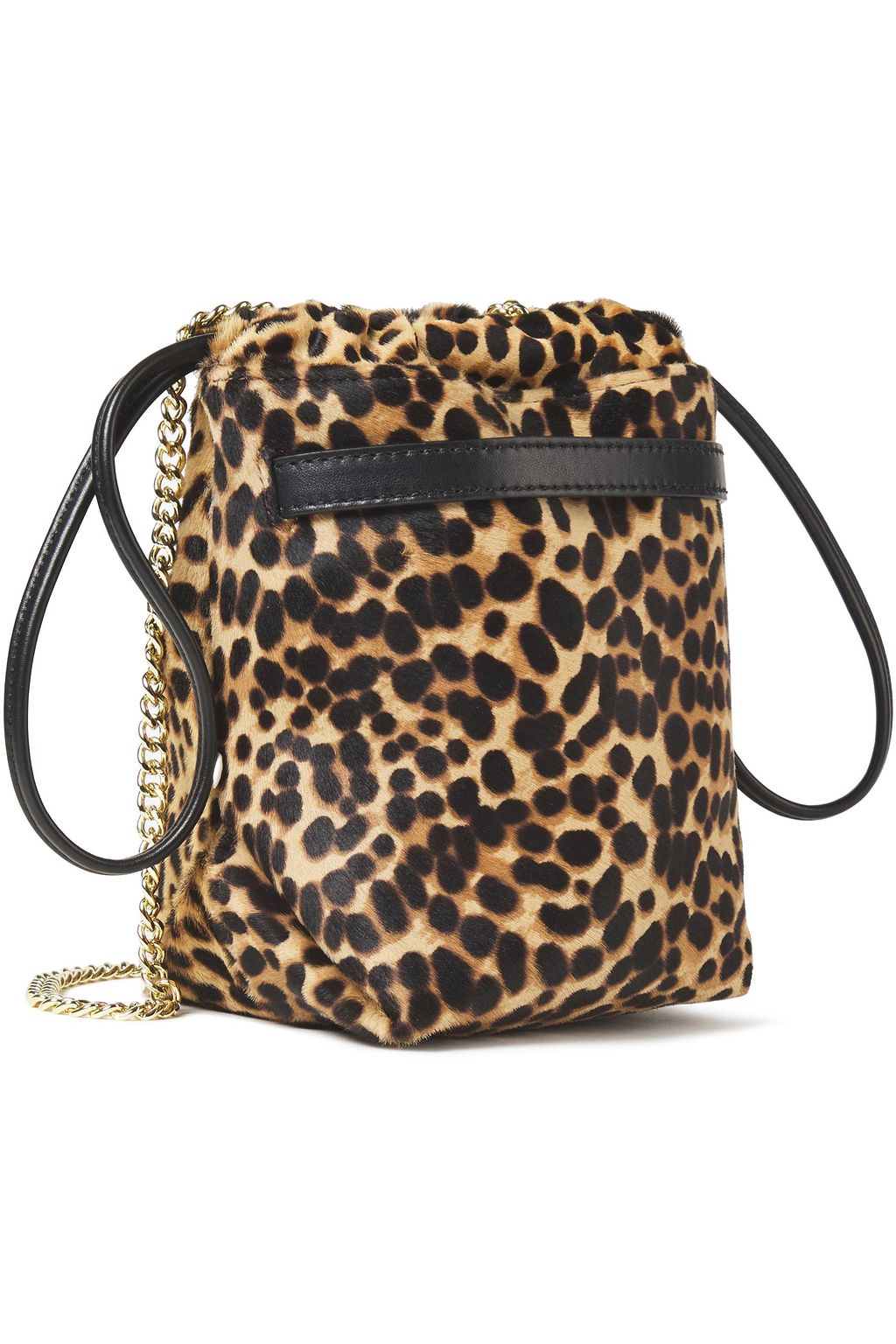 animal print leather pants