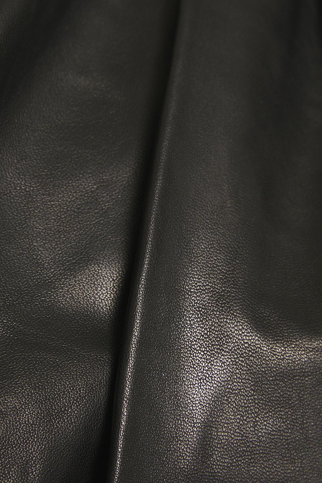 IRO Molia one-sleeve leather top