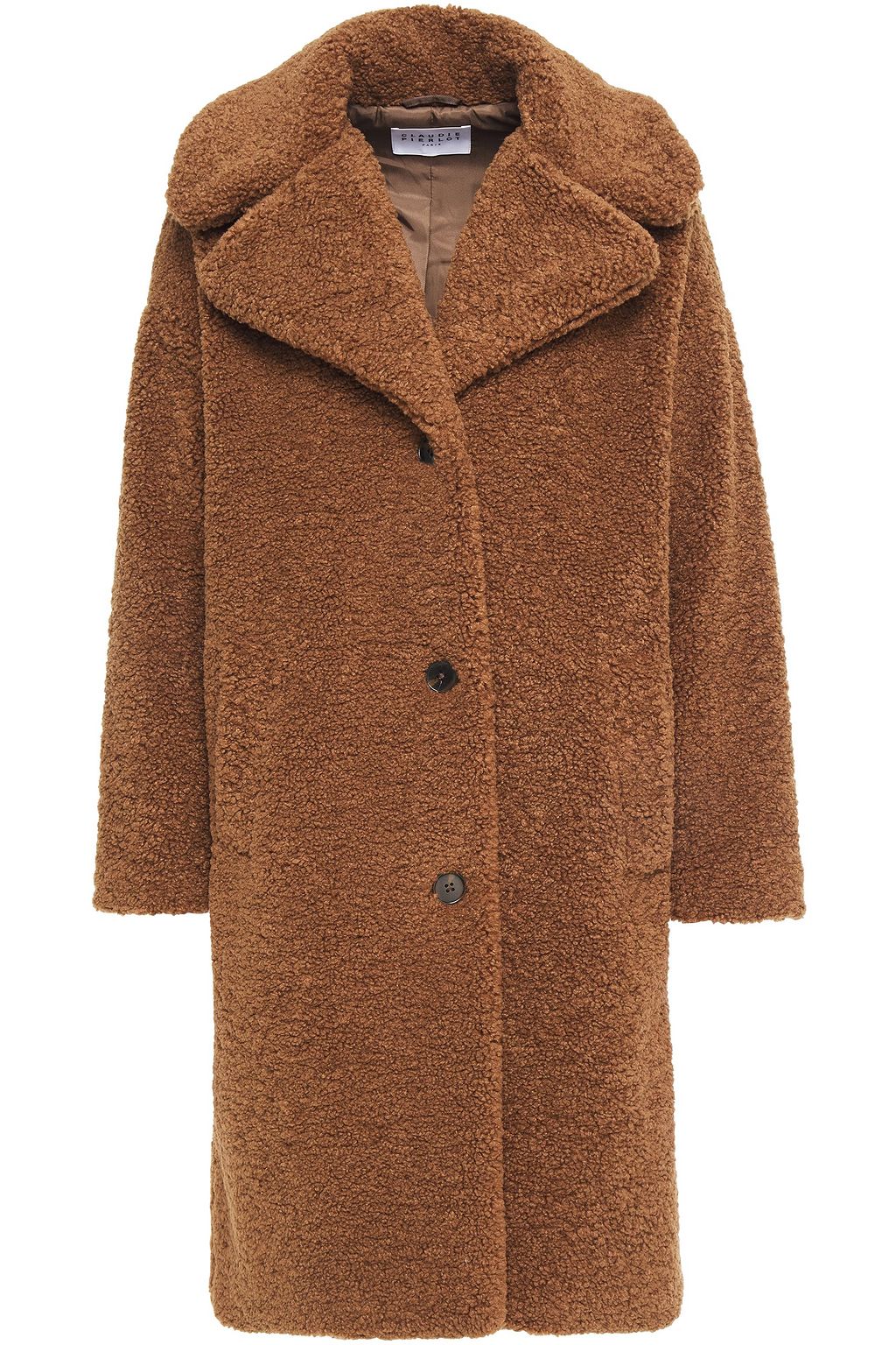 claudie pierlot shearling coat
