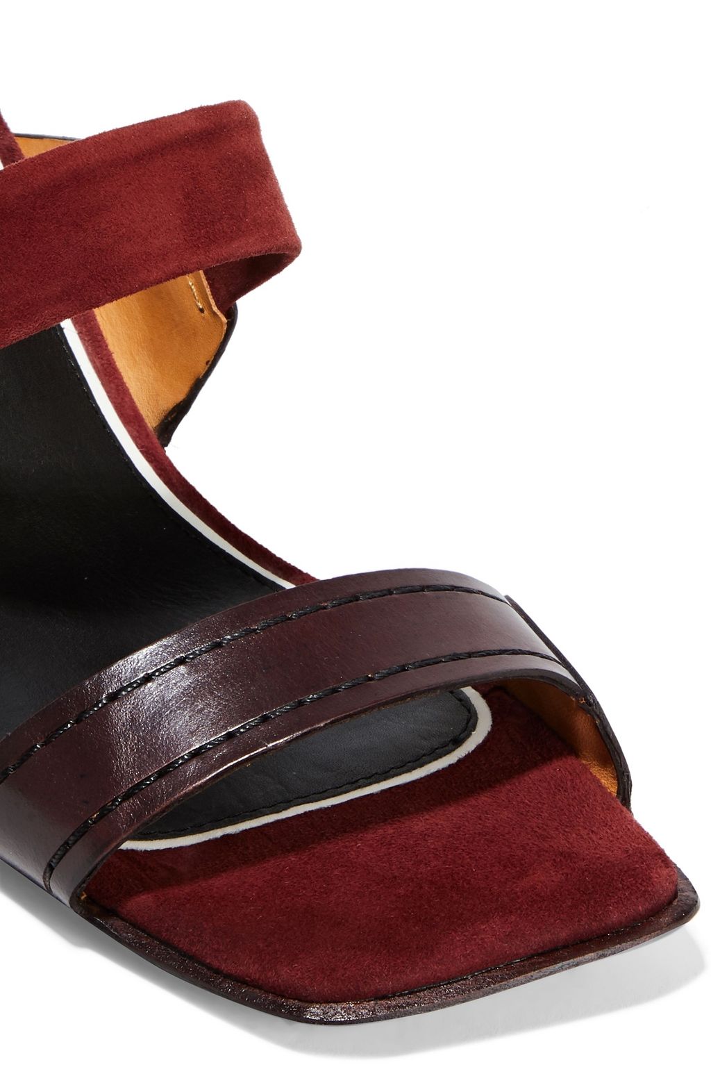 RAG & BONE Colt suede and leather sandals