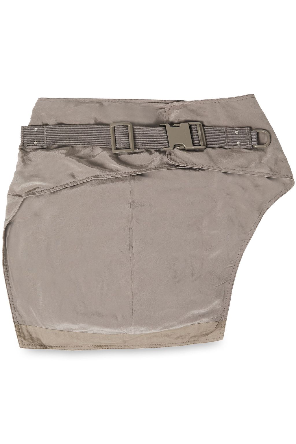 RICK OWENS Crepe de chine belt bag