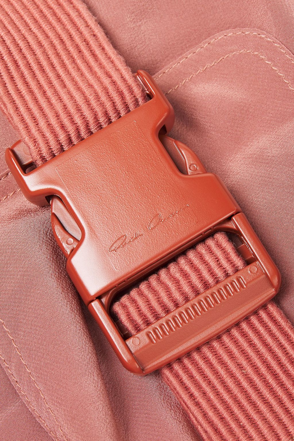 RICK OWENS Crepe de chine belt bag