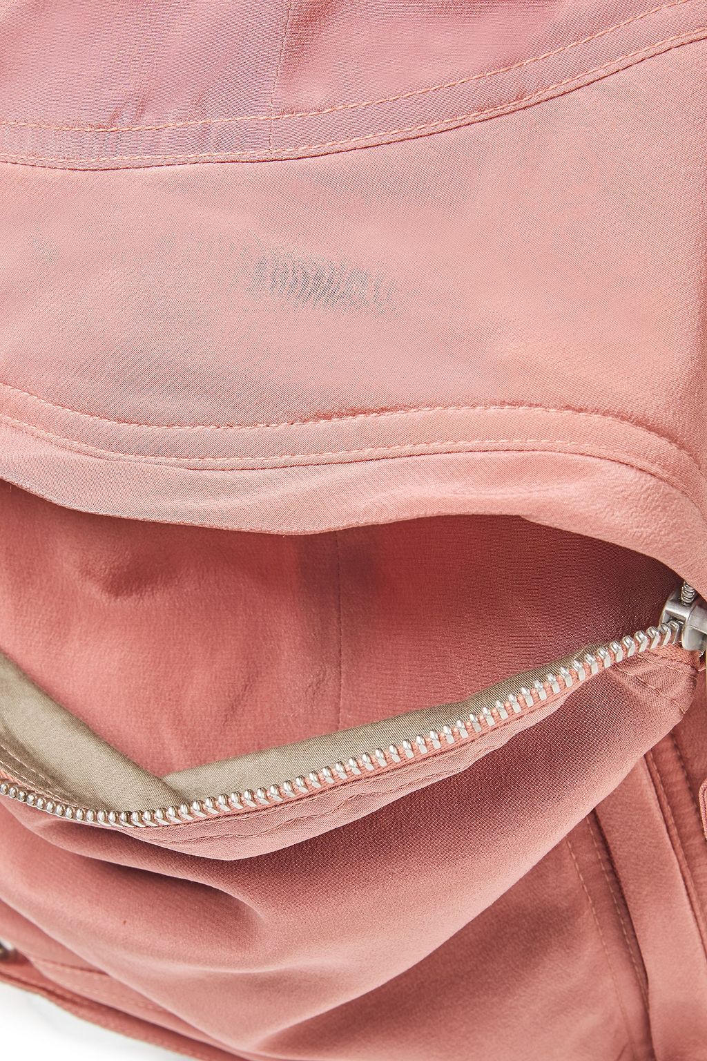 RICK OWENS Crepe de chine belt bag