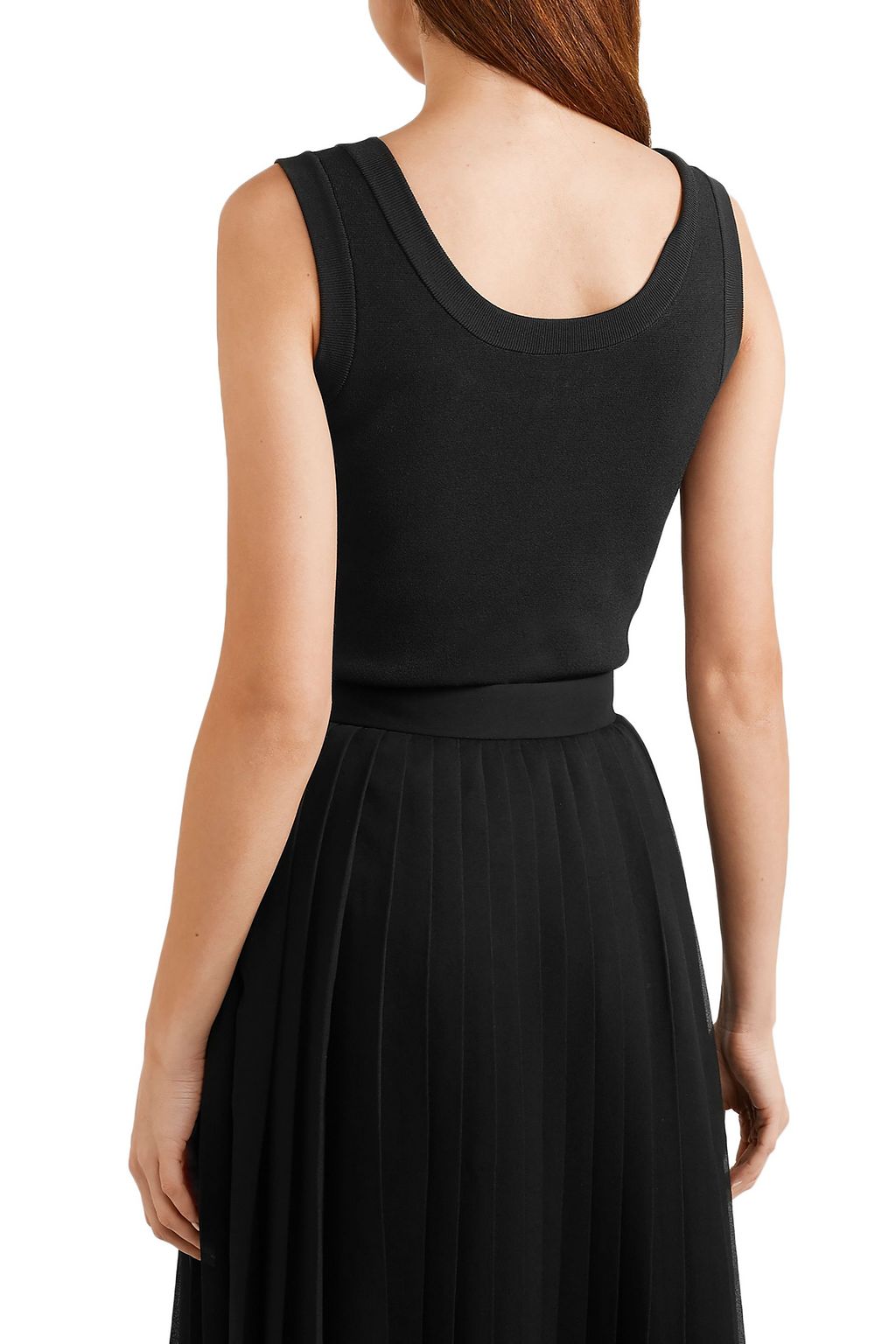 CASASOLA Stretch-knit thong bodysuit