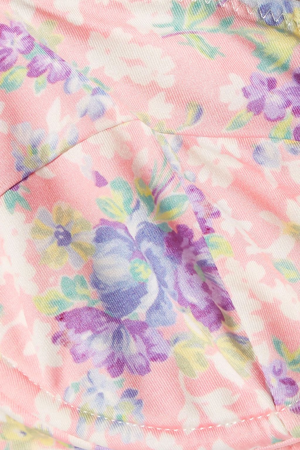 LOVESHACKFANCY Cassandra floral-print bikini top