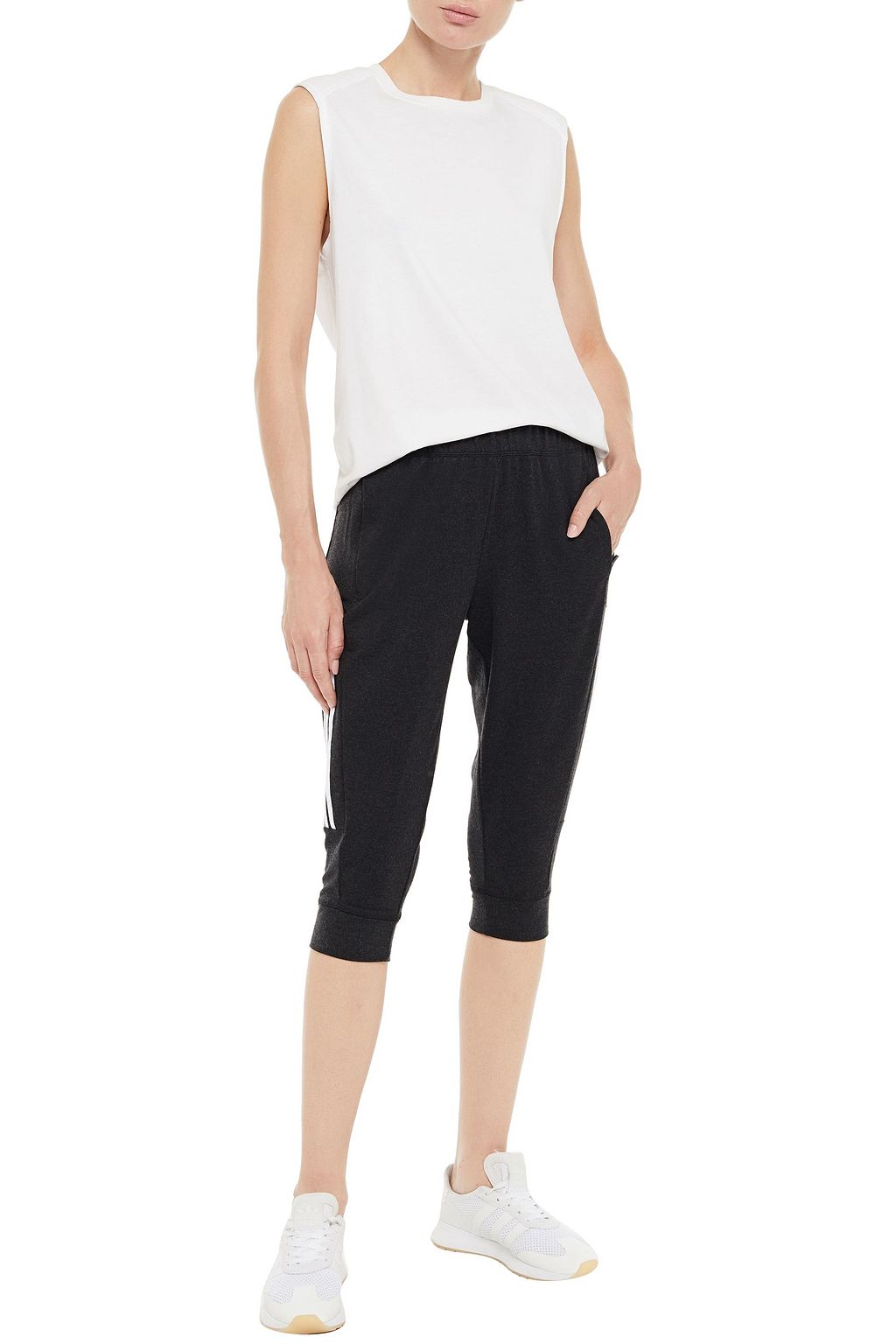 adidas cropped track pants