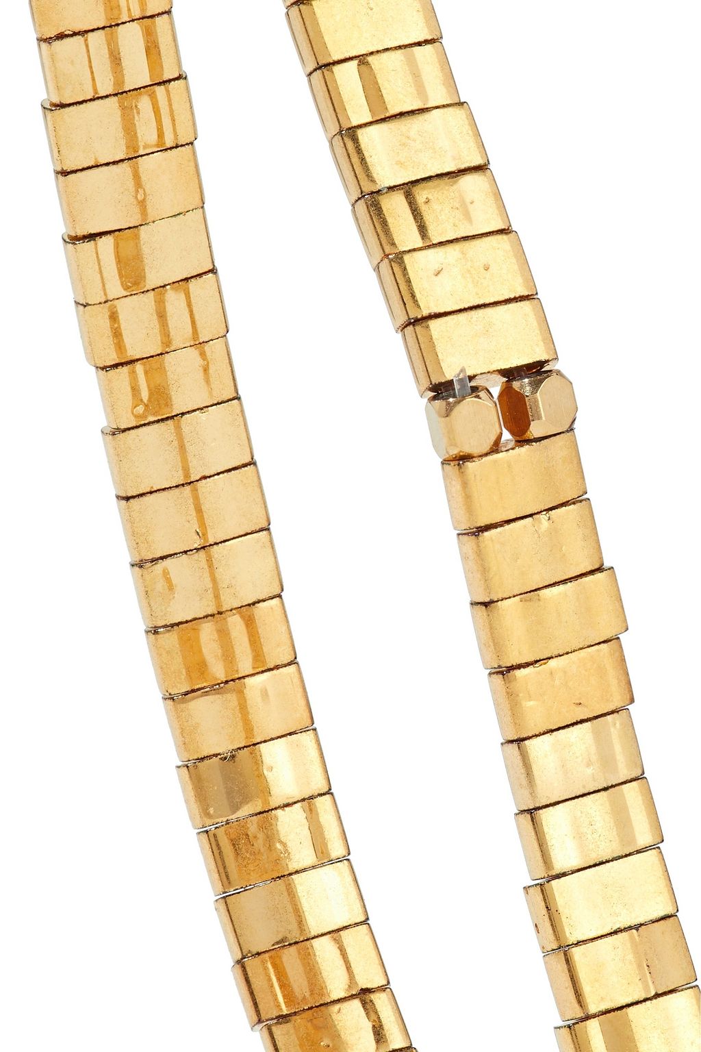 SHASHI Tilu 24-karat gold-plated bracelet