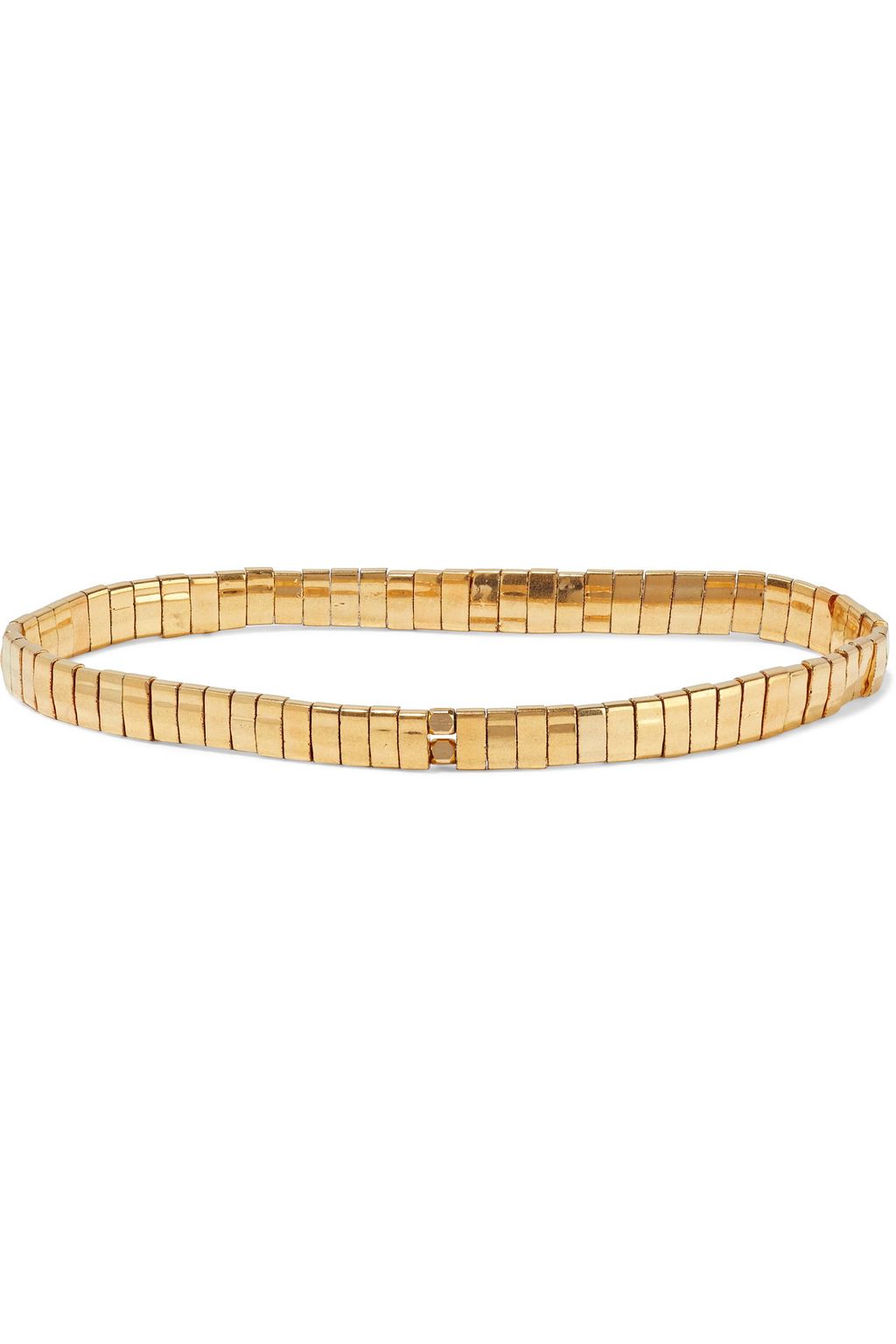 SHASHI Tilu 24-karat gold-plated bracelet