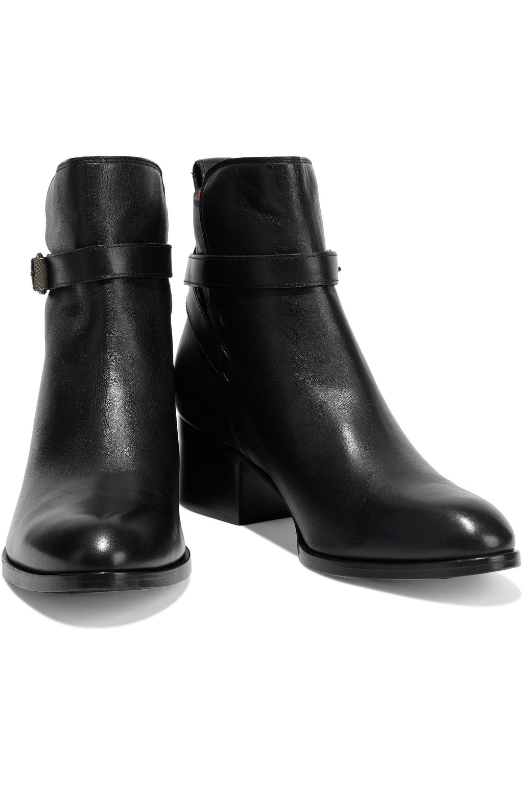 RAG & BONE Walker buckled leather ankle boots