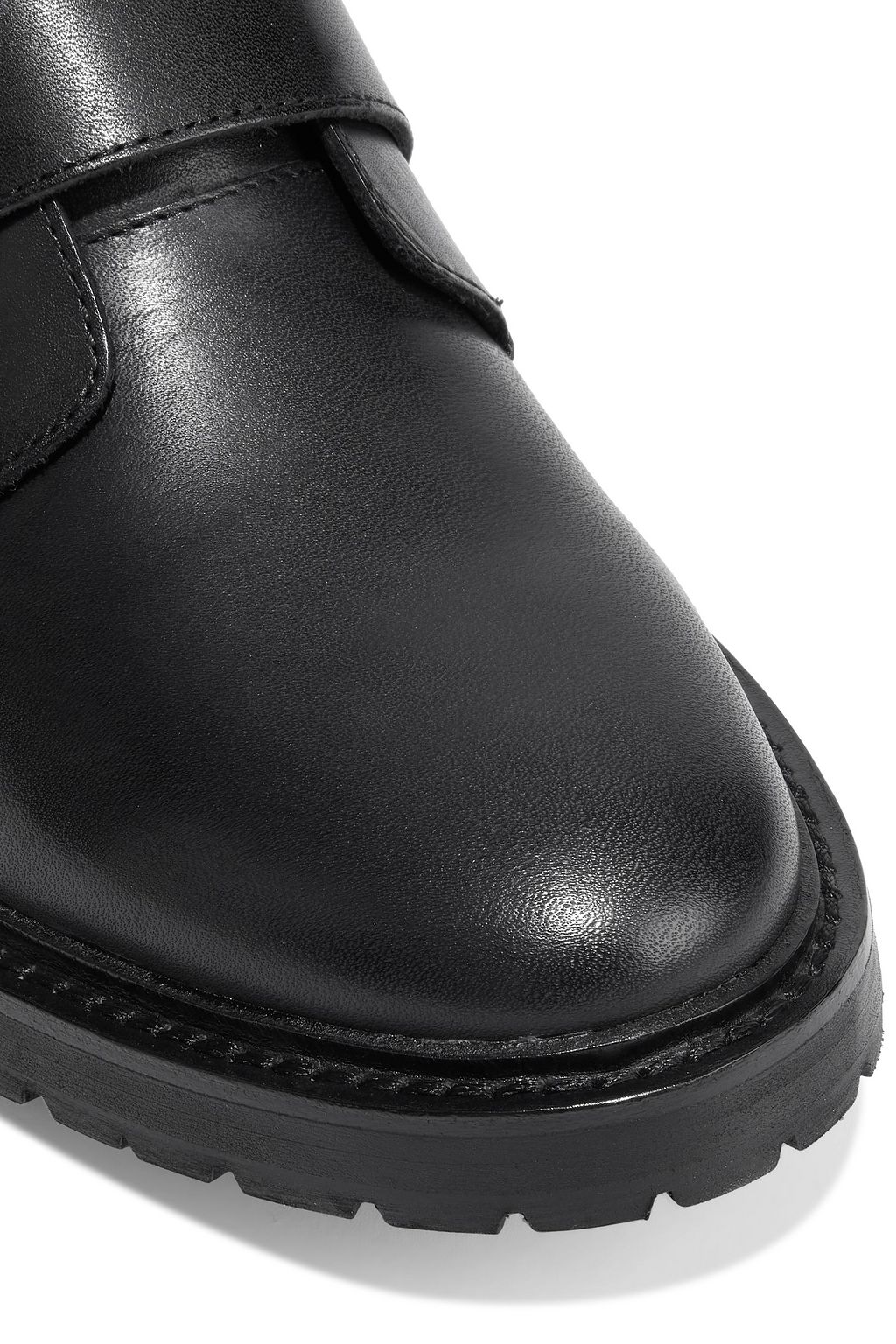 RAG & BONE Cannon buckled leather ankle boots