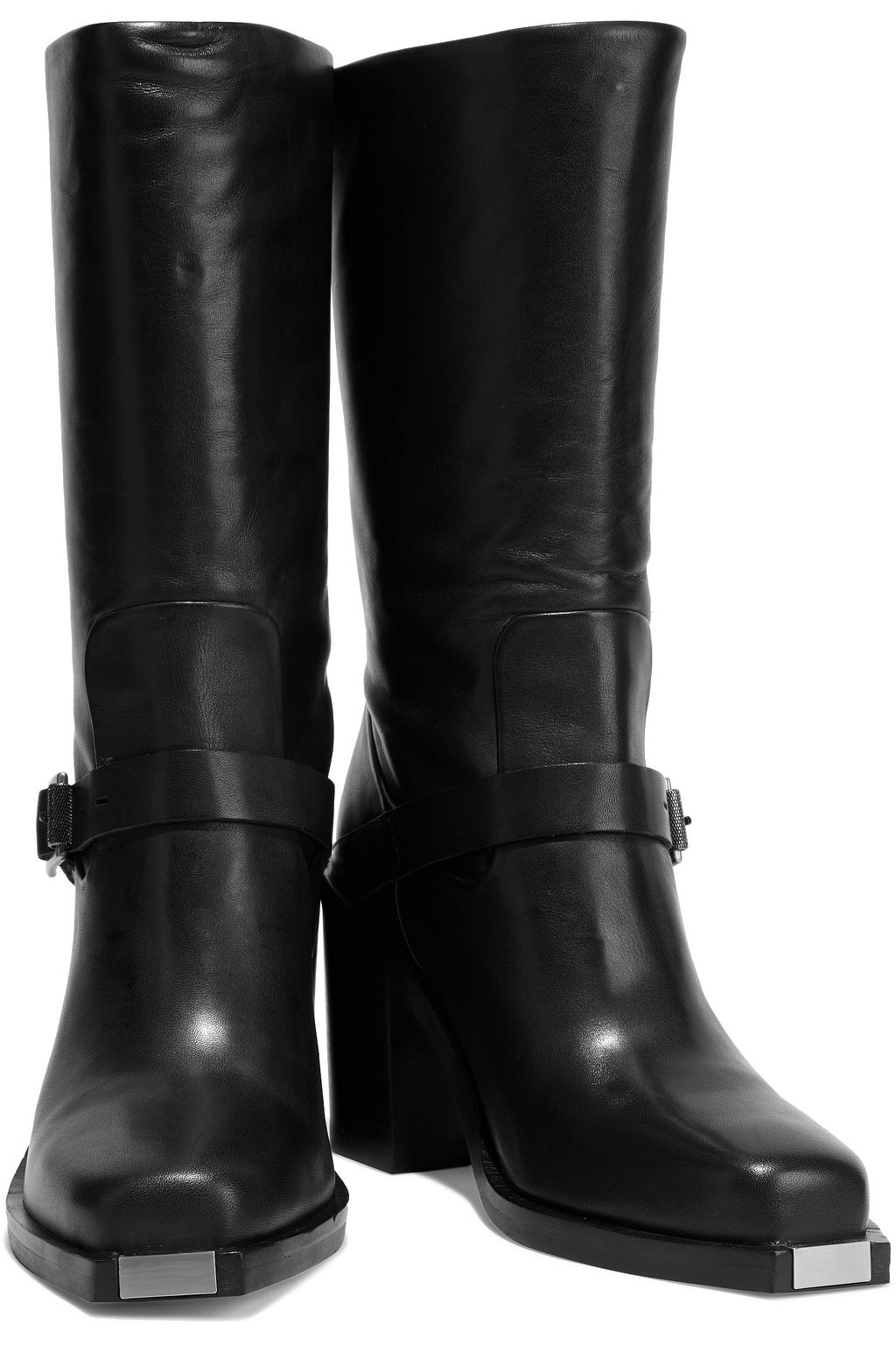 RAG & BONE Fallon High buckled leather boots