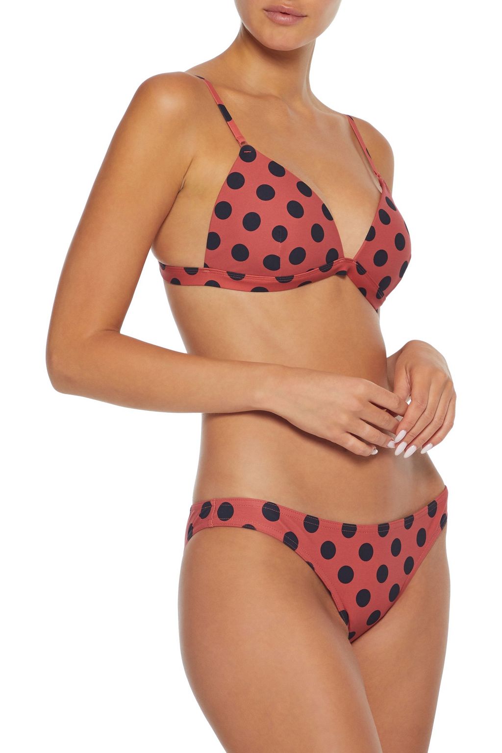 ZIMMERMANN Separates Sculpt polka-dot triangle bikini top