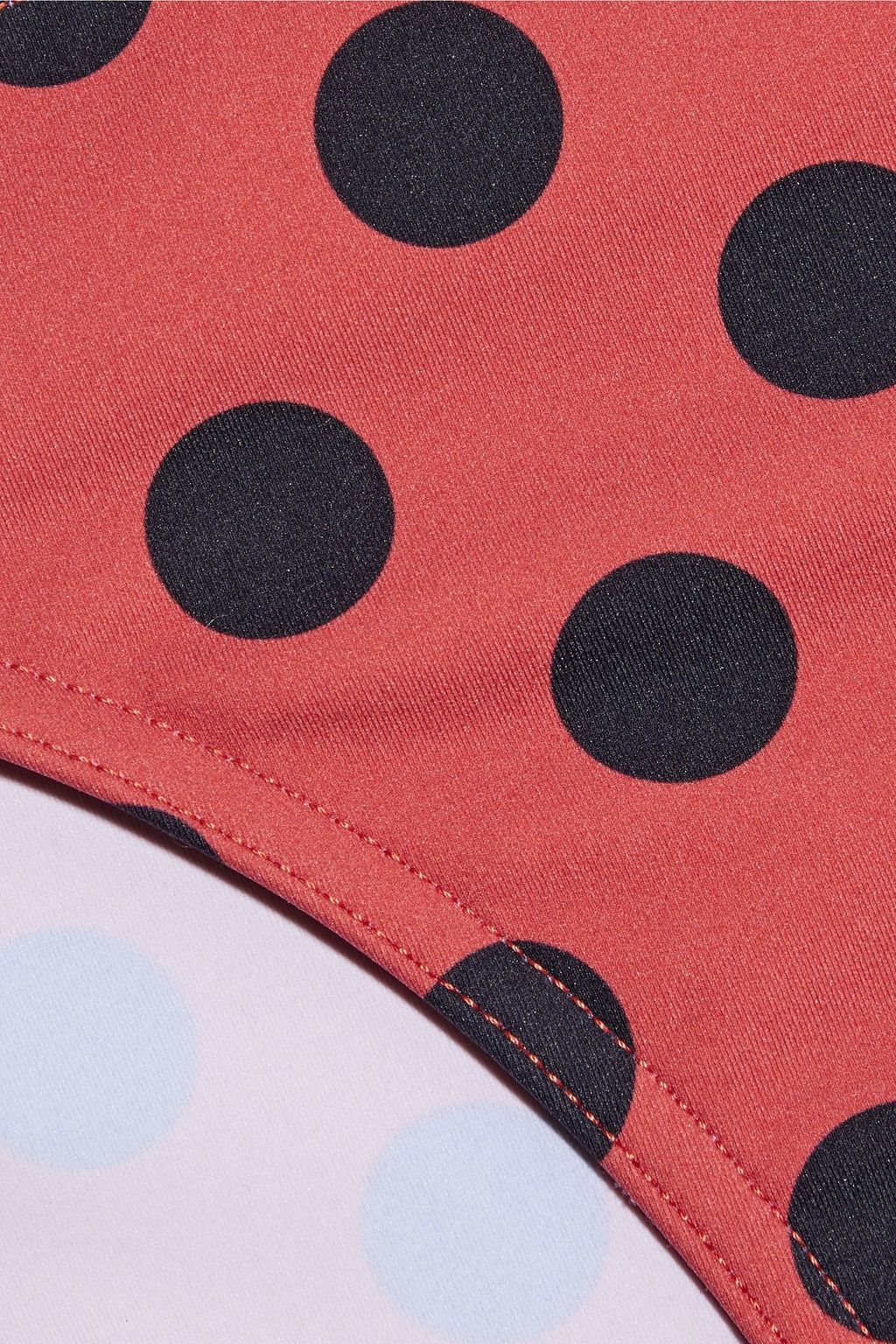 ZIMMERMANN Separates Sculpt polka-dot low-rise bikini briefs