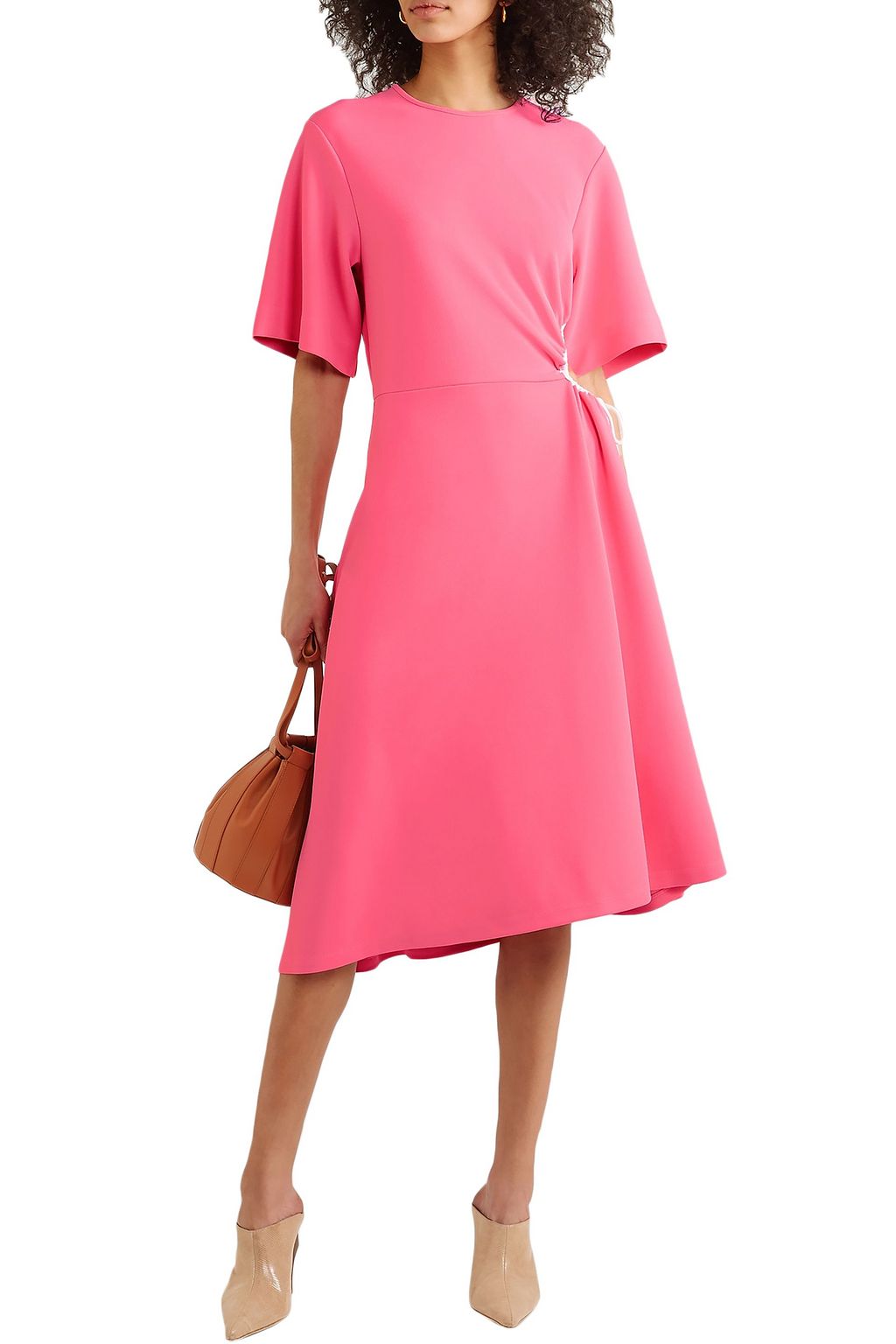 SEE BY CHLOÉ Cutout stretch-crepe dress