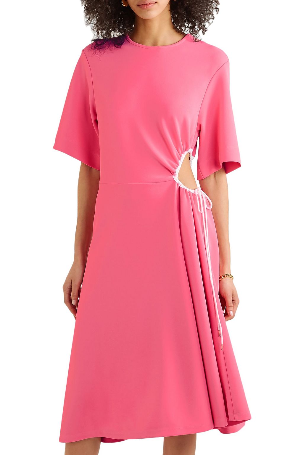 SEE BY CHLOÉ Cutout stretch-crepe dress