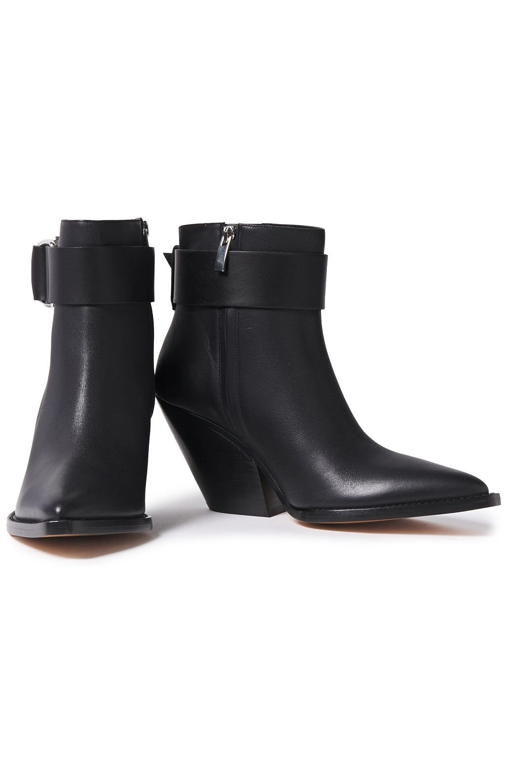 IRO Arez buckled leather ankle boots