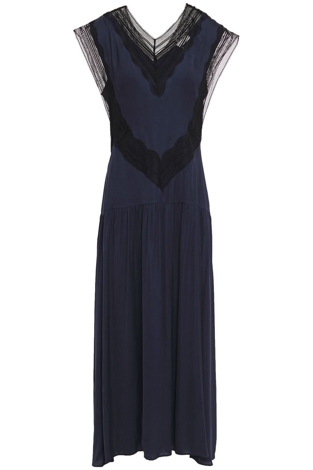 sandro navy dress