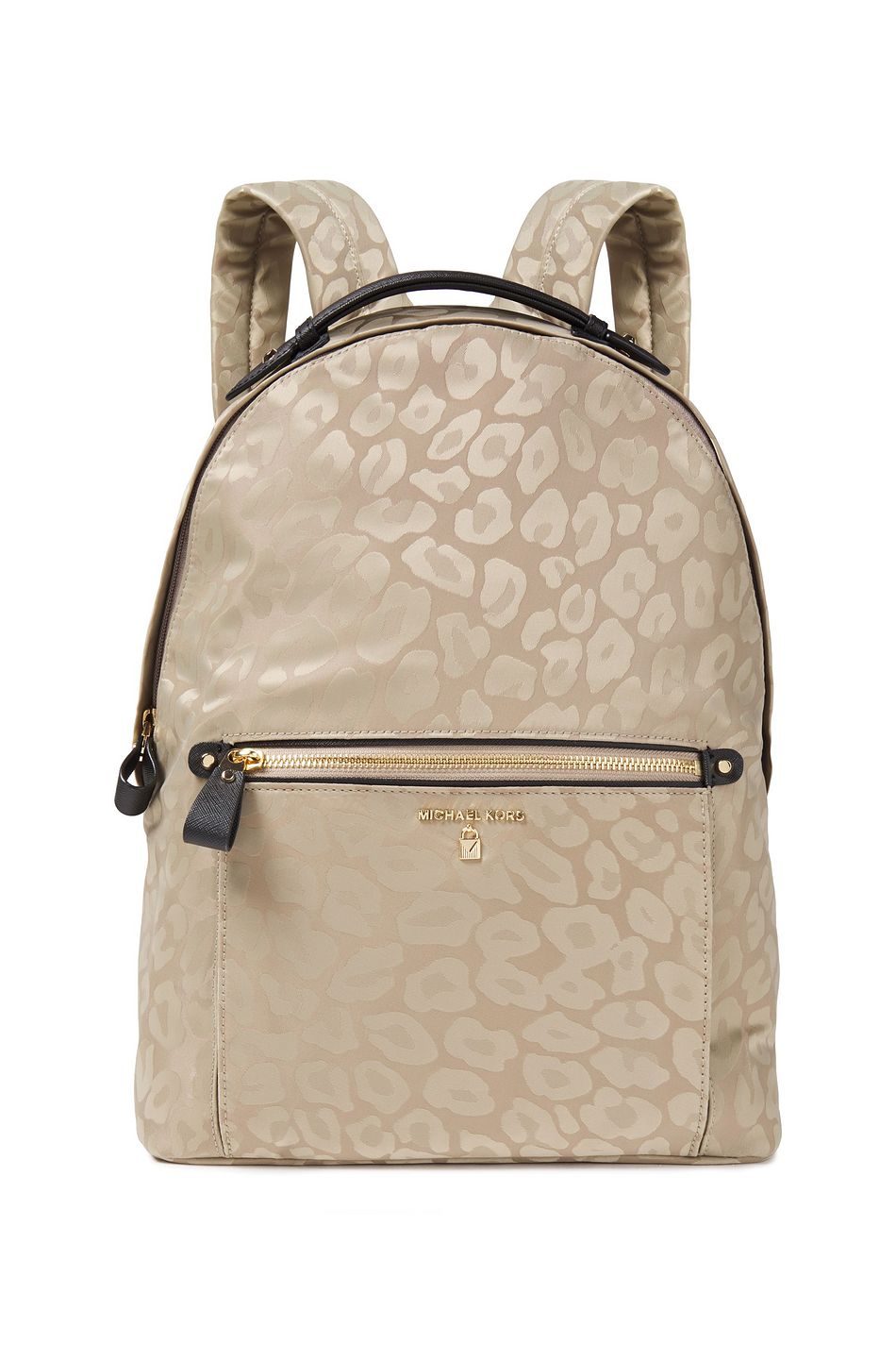 michael kors leopard backpack