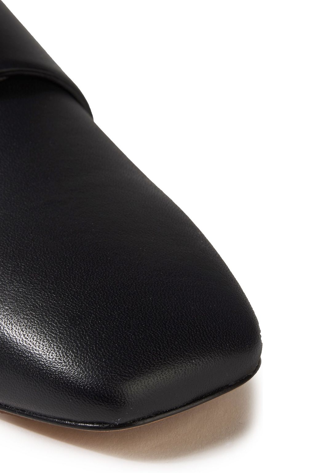 IRO Met buckled leather mules