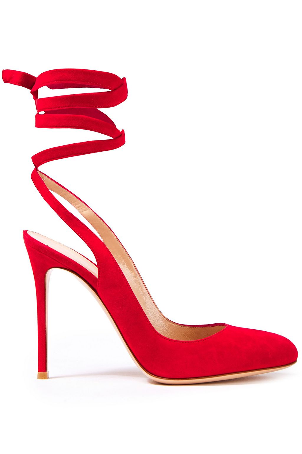 red slingback pumps
