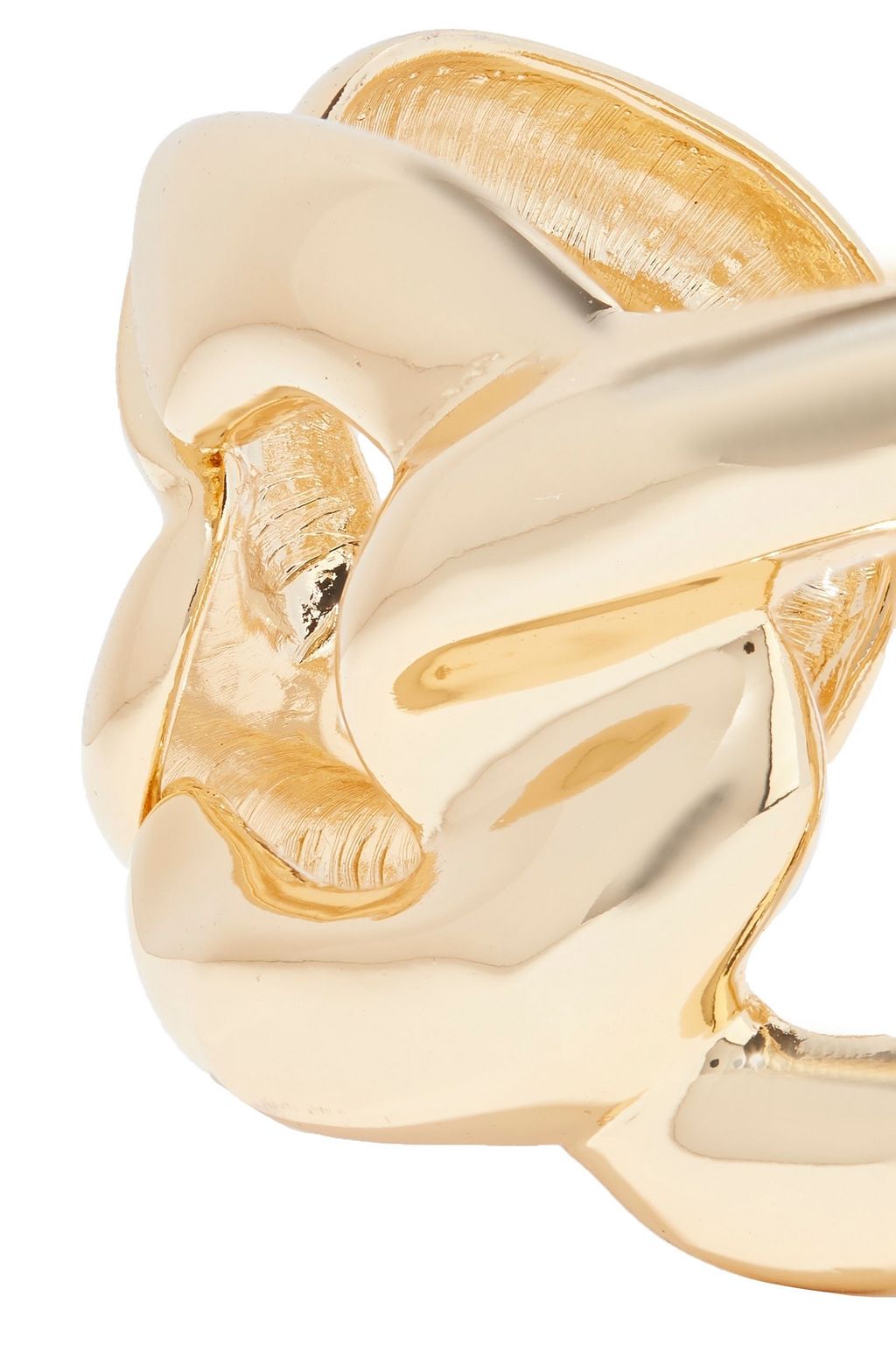 KENNETH JAY LANE Gold-tone cuff
