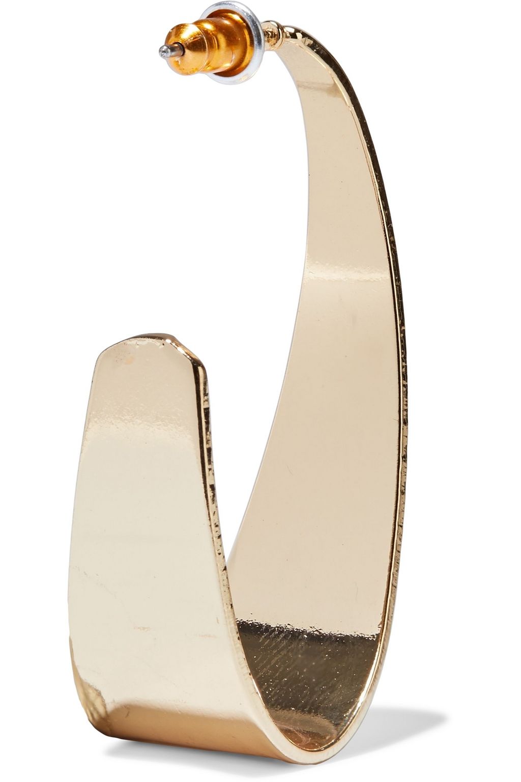 KENNETH JAY LANE Gold-tone hoop earrings