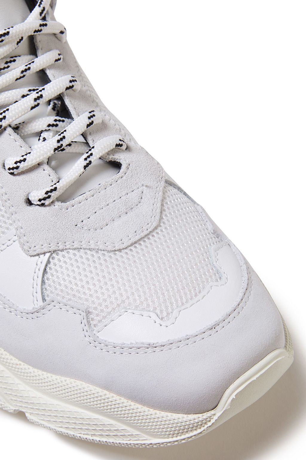 IRO Curve Runner mesh, nubuck and leather sneakers