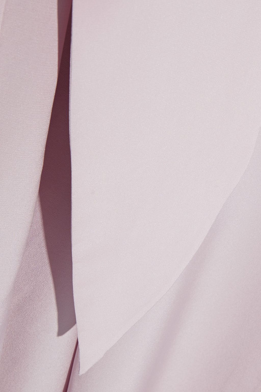 TIBI Cropped belted silk-crepe jumpsuit