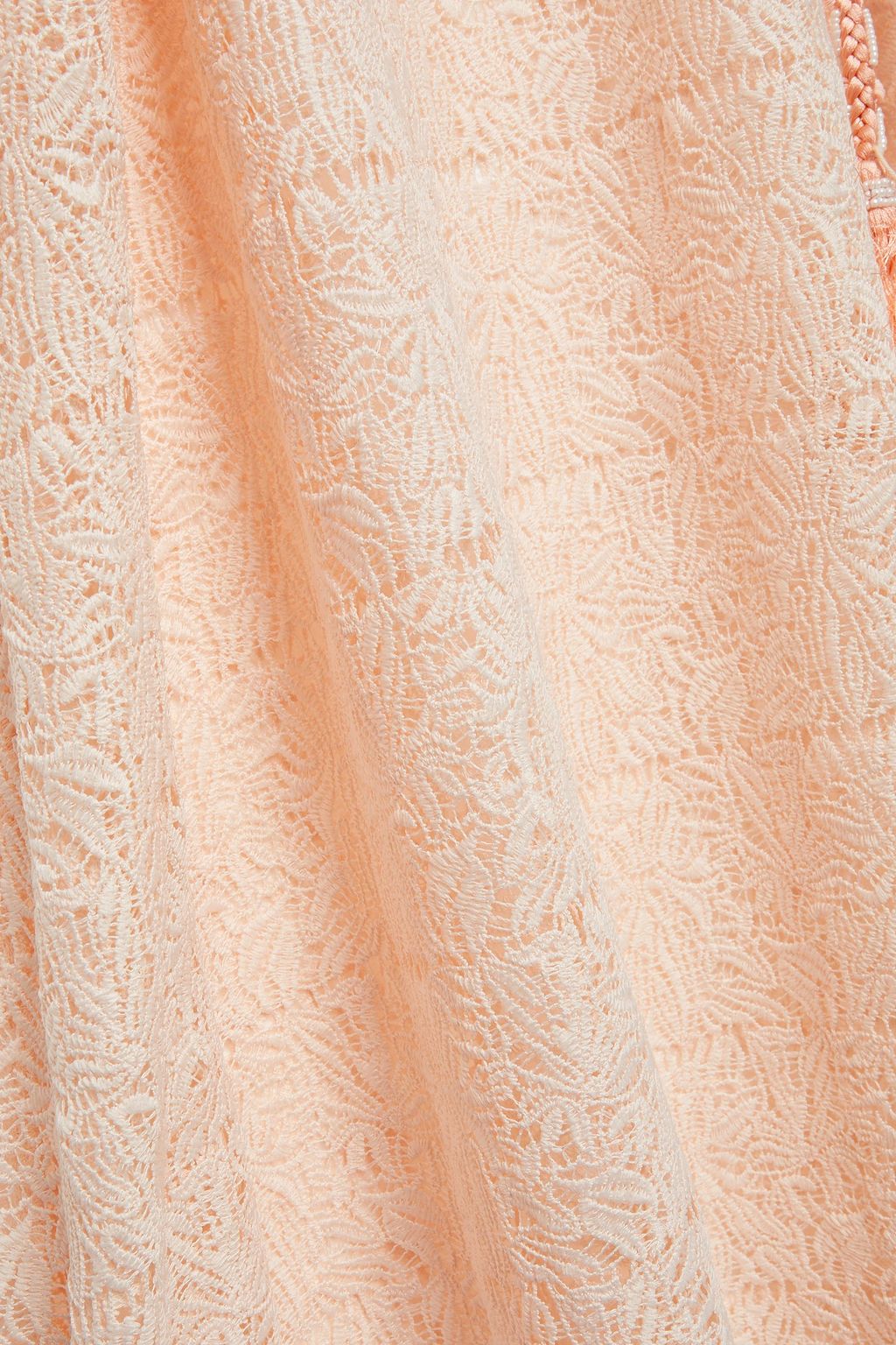 MIGUELINA Guipure lace coverup