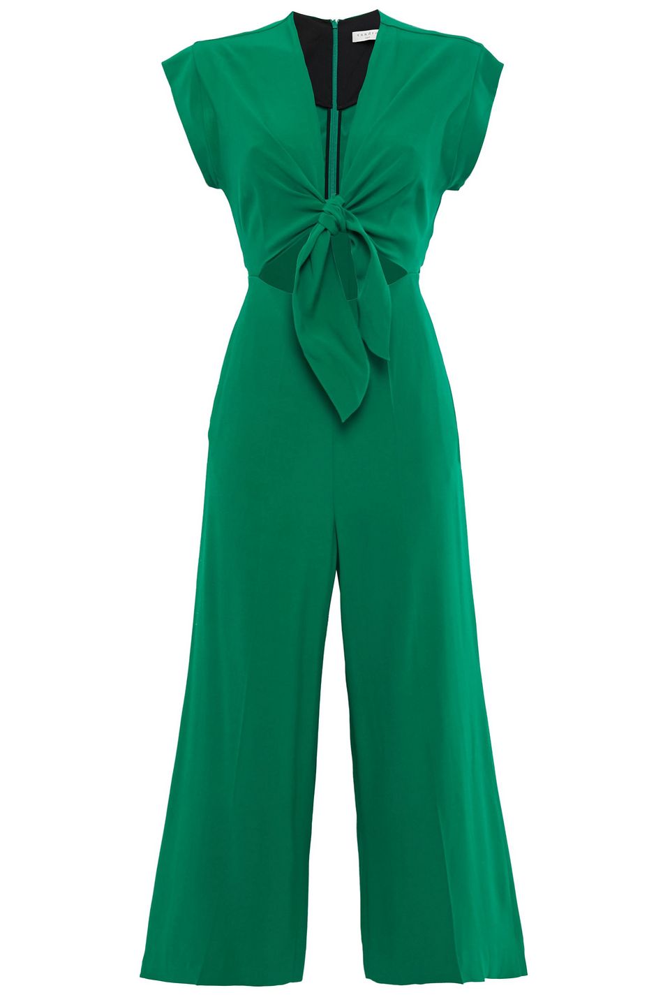 sandro green jumpsuit
