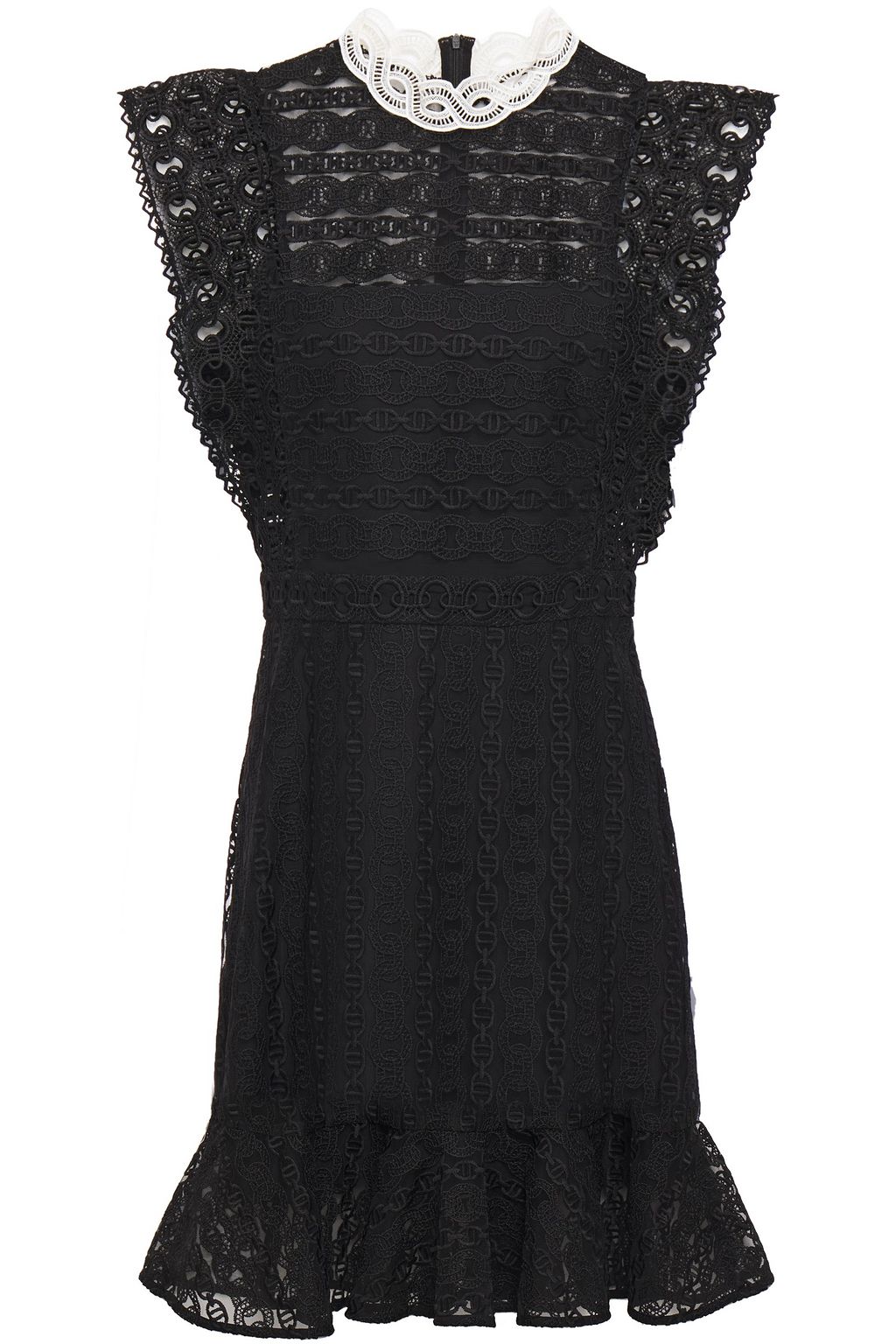 sandro black and white dress