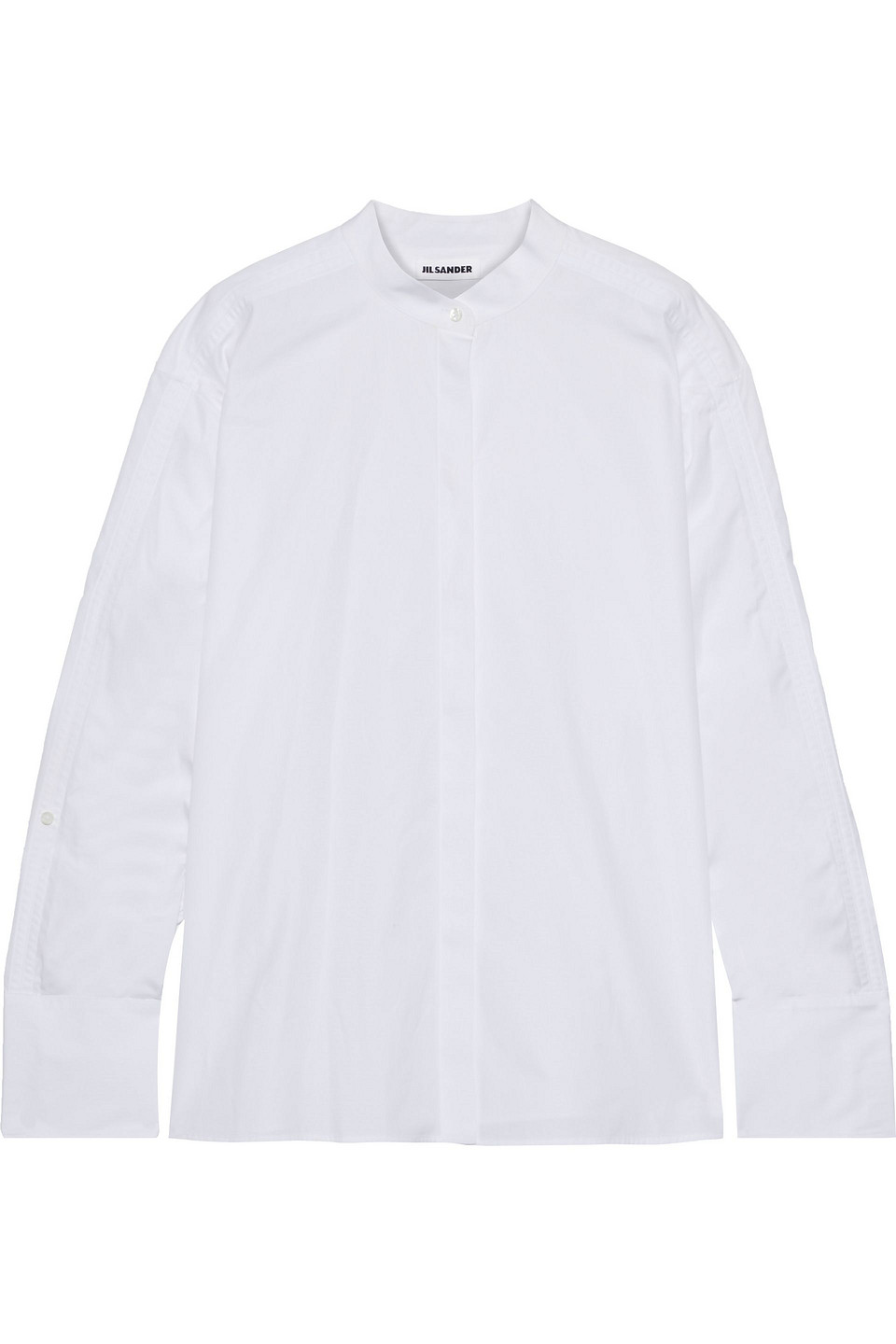 Jil Sander Cotton-poplin Shirt In White