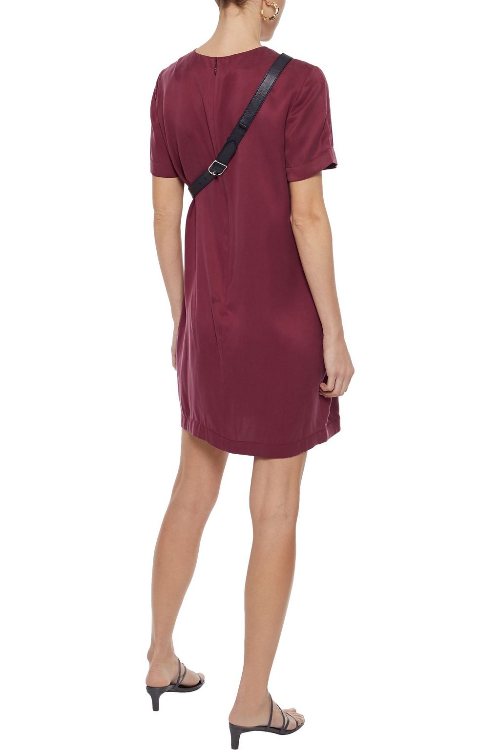 EQUIPMENT Noemy washed silk-blend mini dress