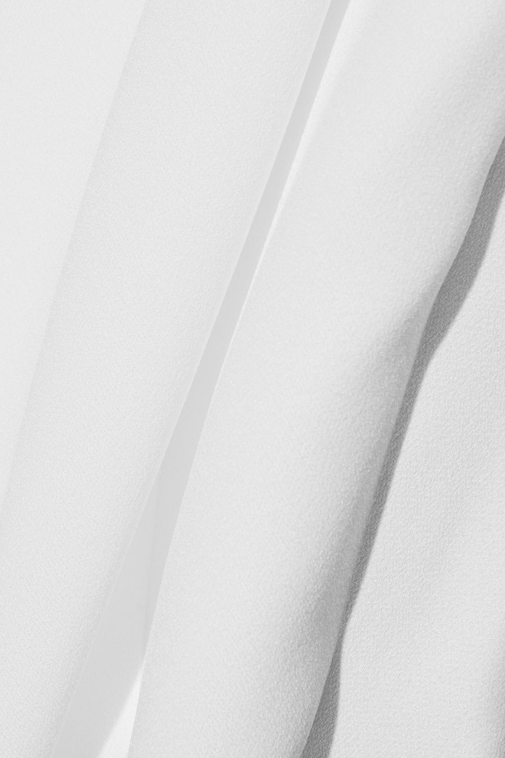 IRIS & INK Jacaranda wrap-effect crepe midi dress