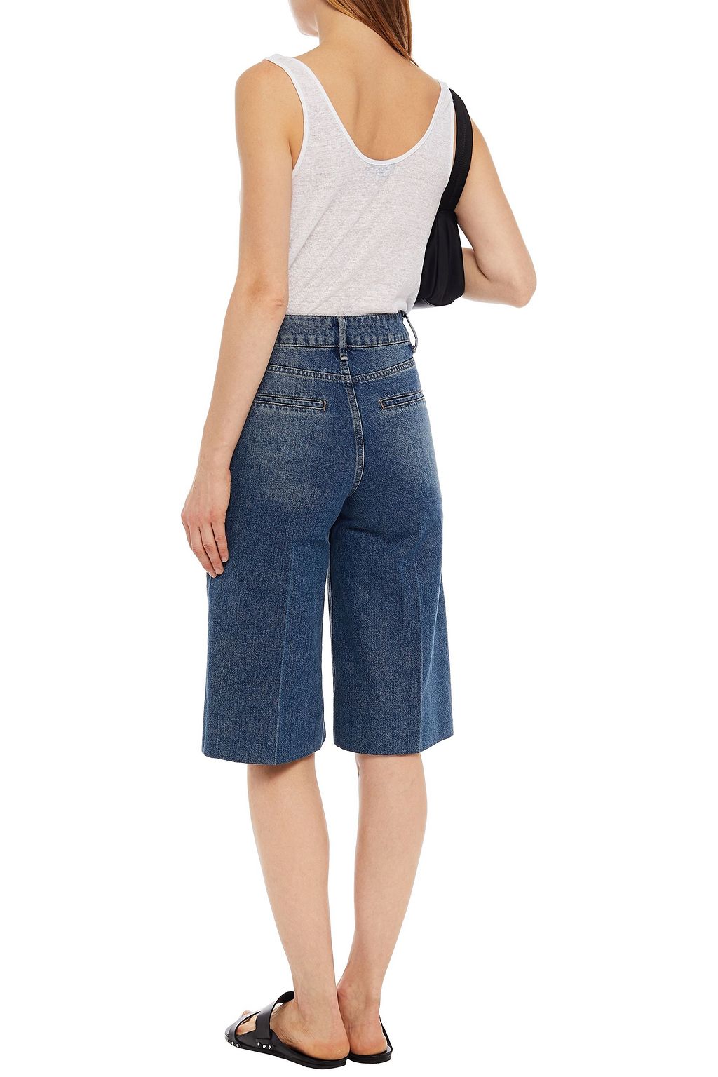 THE RANGE Ribbed slub jersey tank