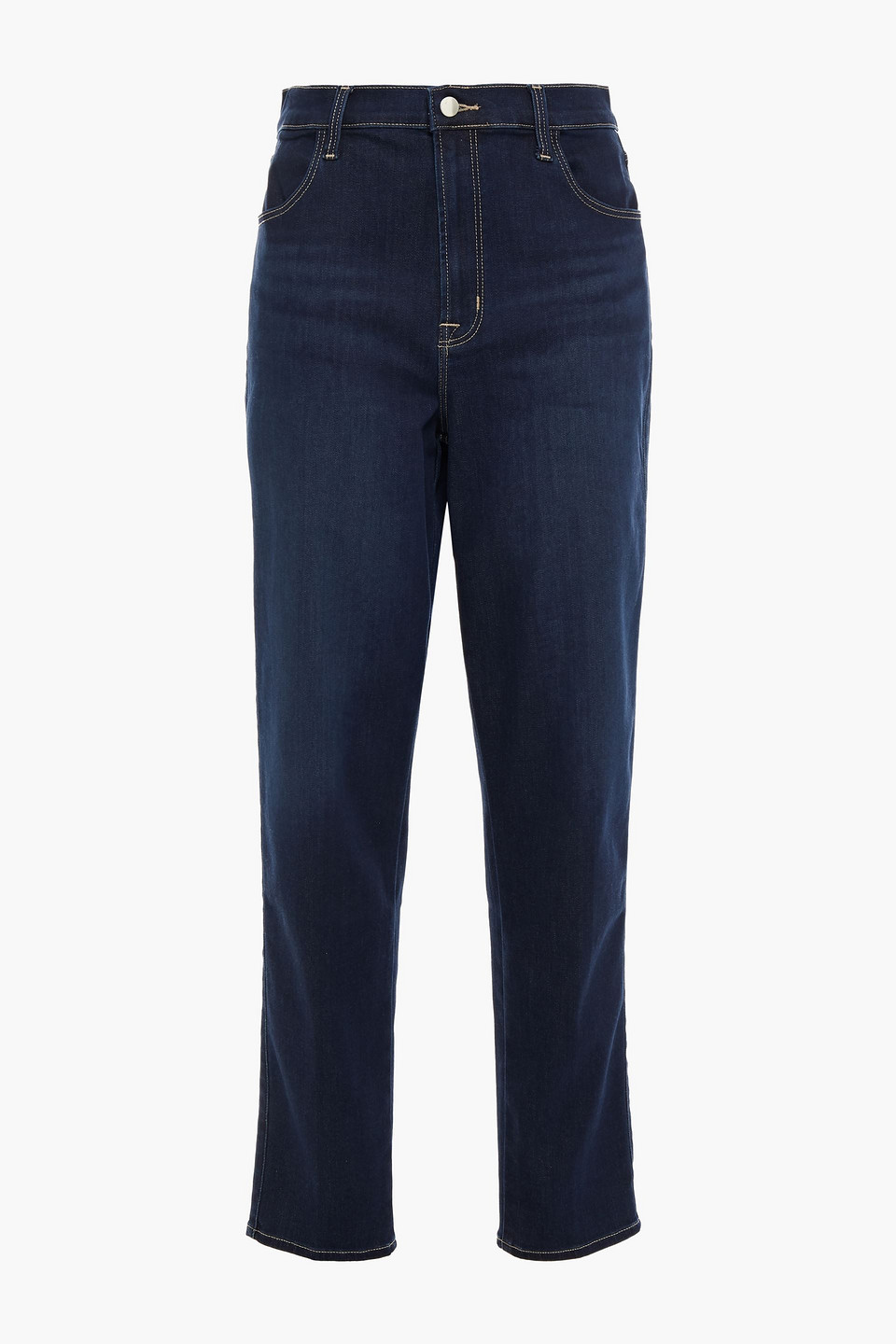 j brand - mia high-rise tapered jeans - blue - 23